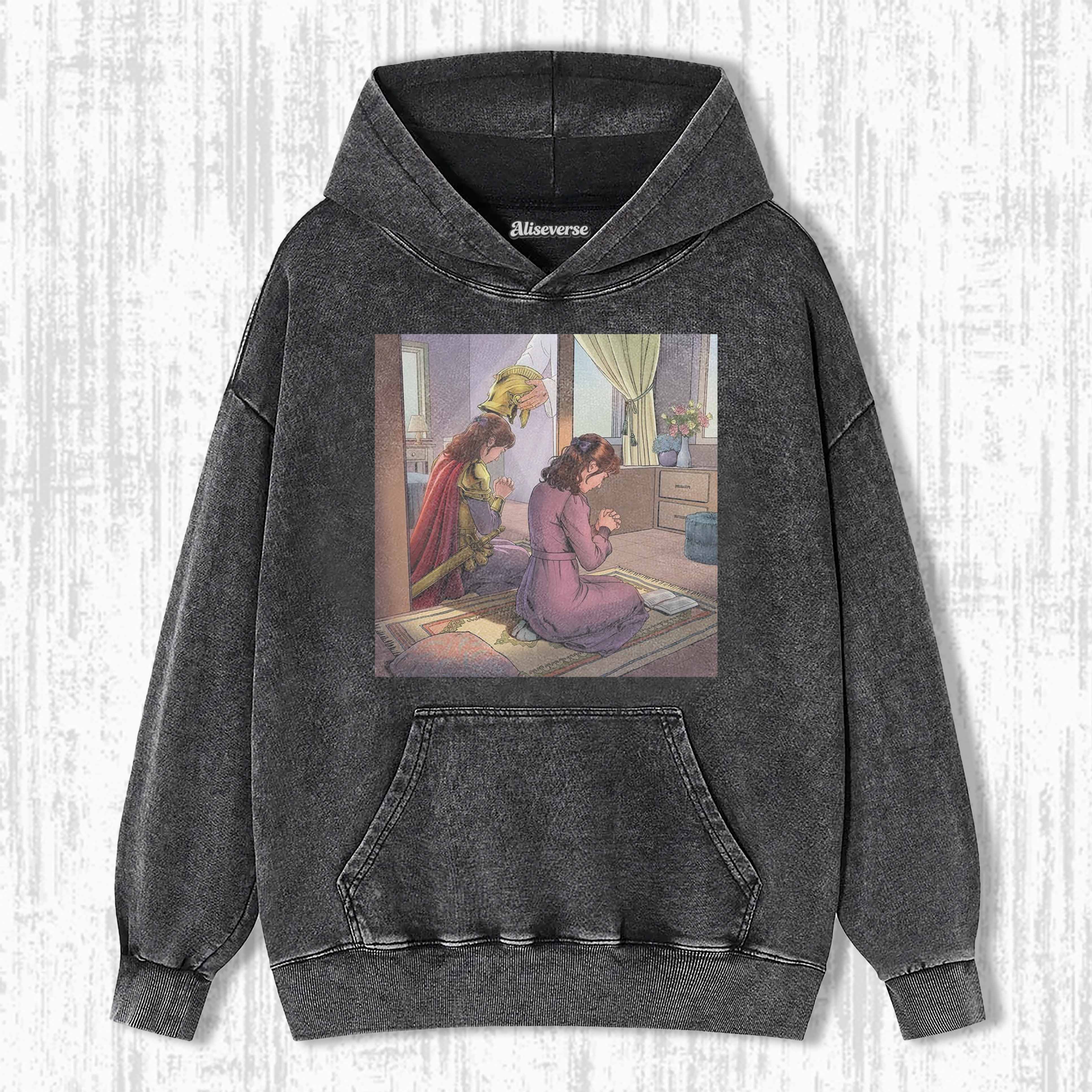 PEACE & WARRIOR HOODIE
