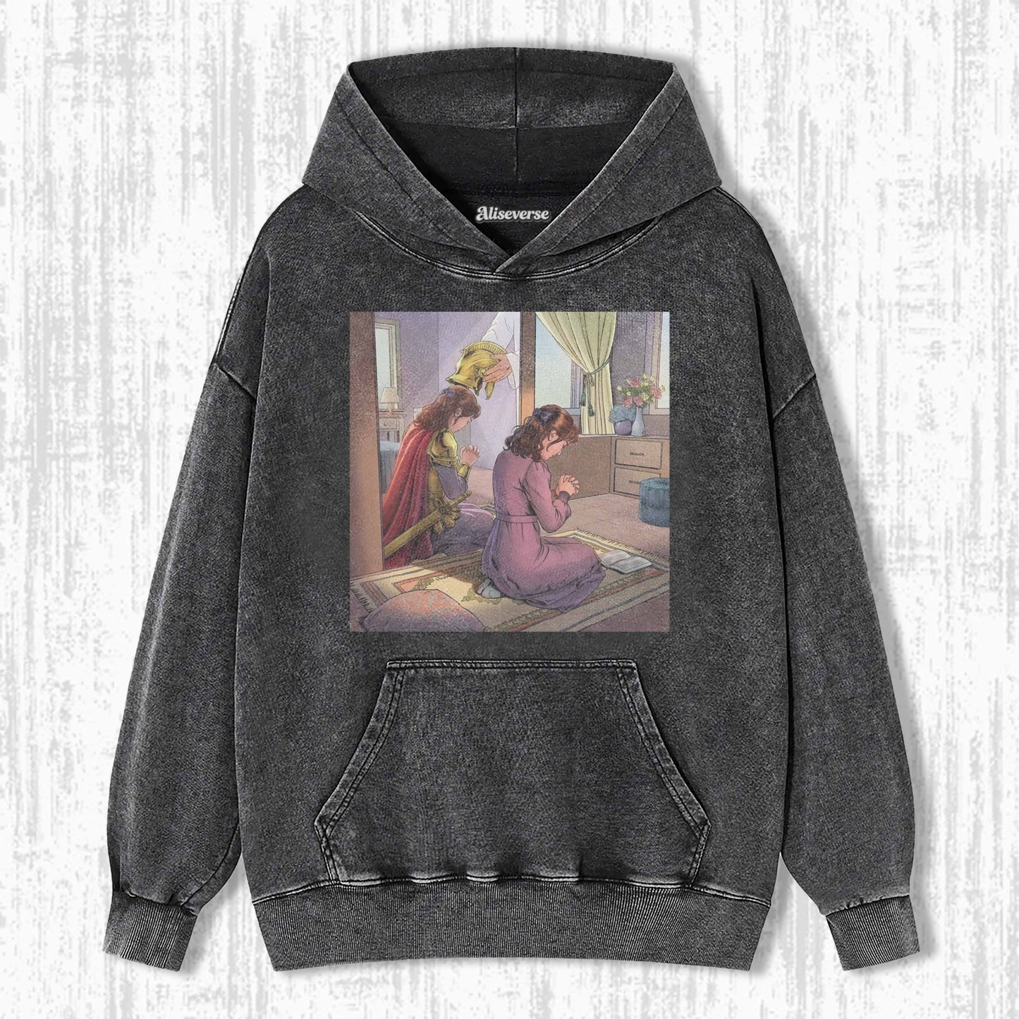 PEACE & WARRIOR HOODIE