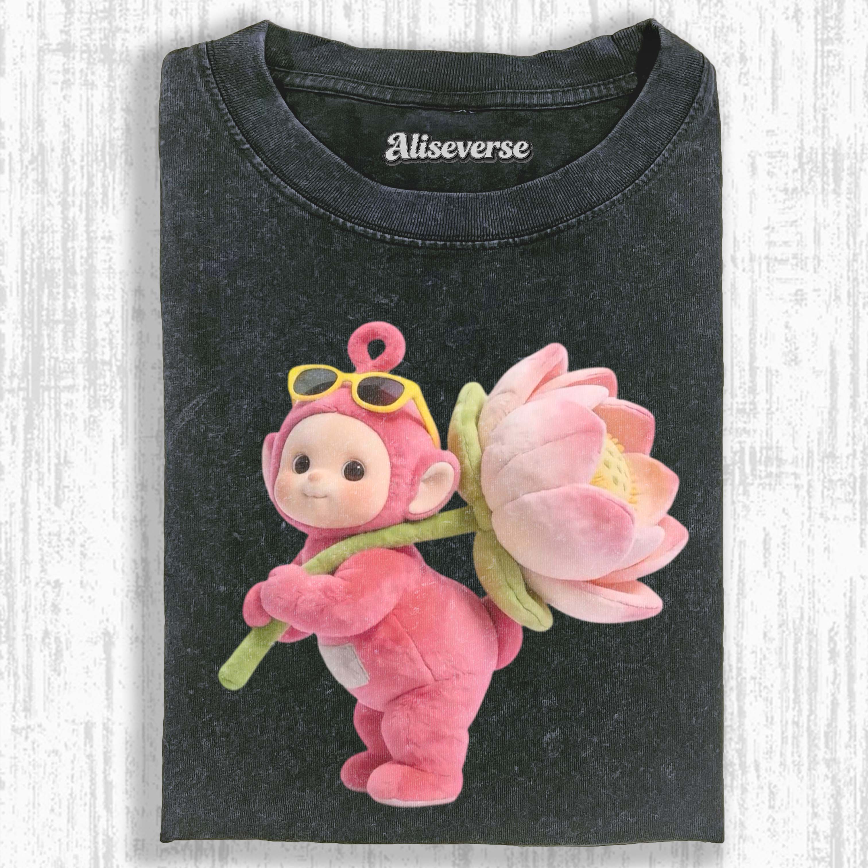 PINK LOTUS GIRL T-SHIRT