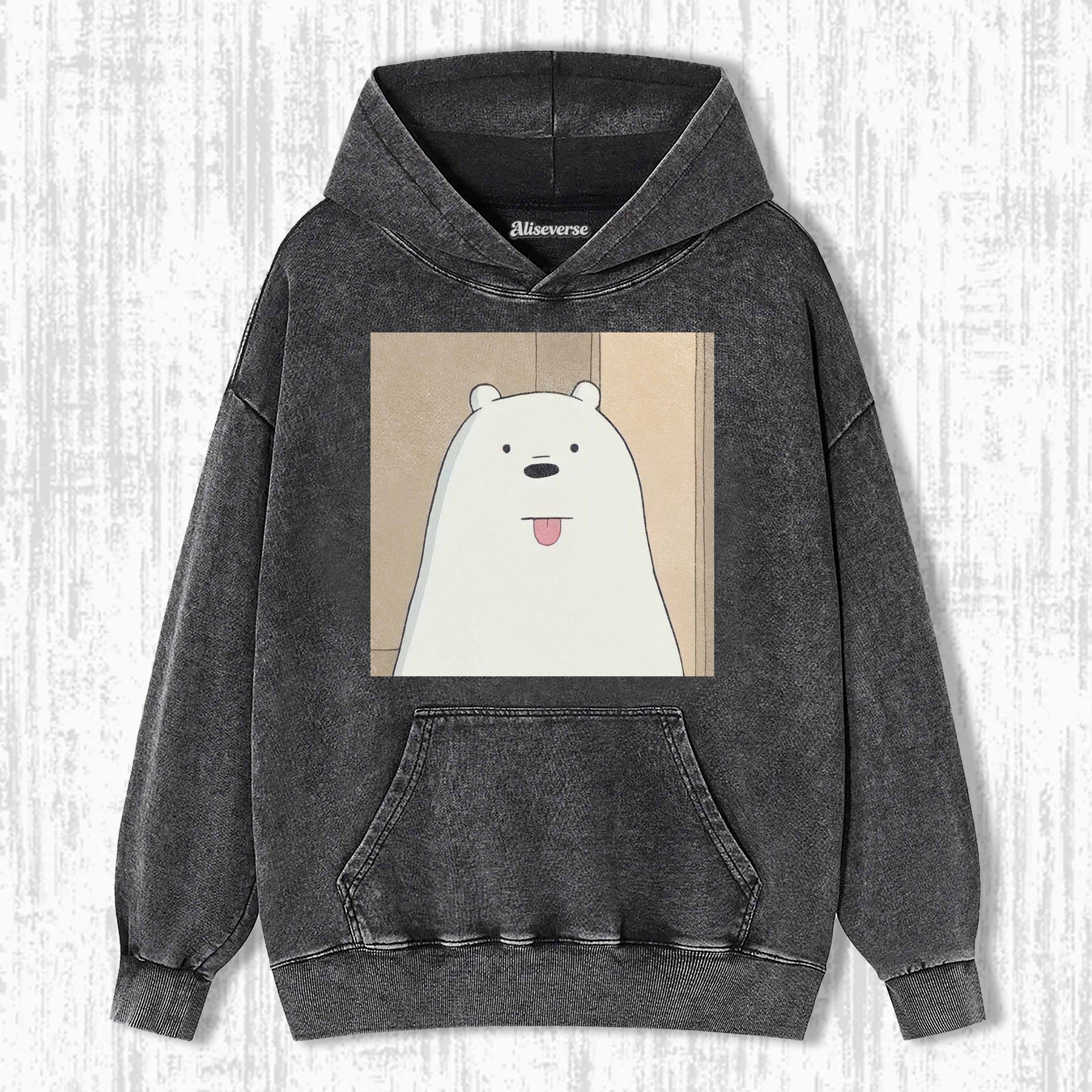 PLAYFUL TONGUE POSE HOODIE