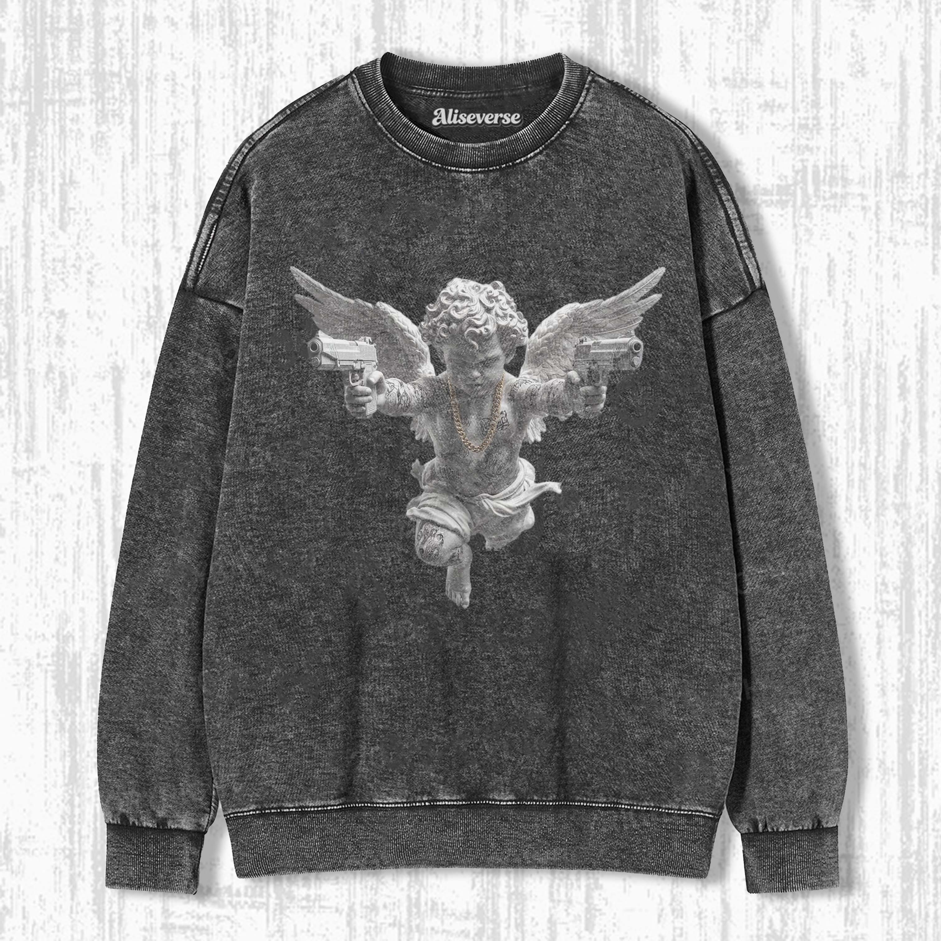 REBEL ANGEL BABY SWEATSHIRTS
