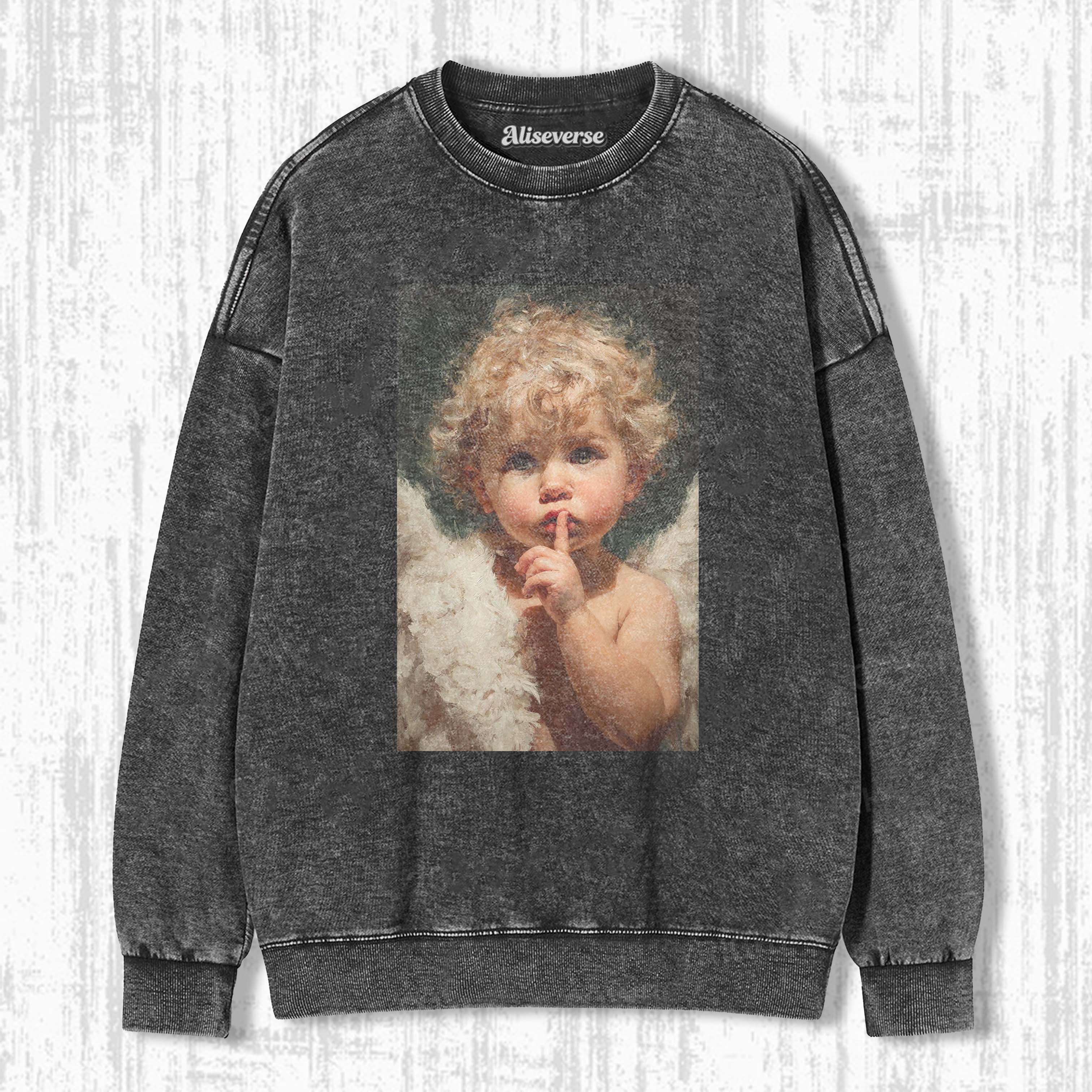 REBEL ANGEL BABY SWEATSHIRTS