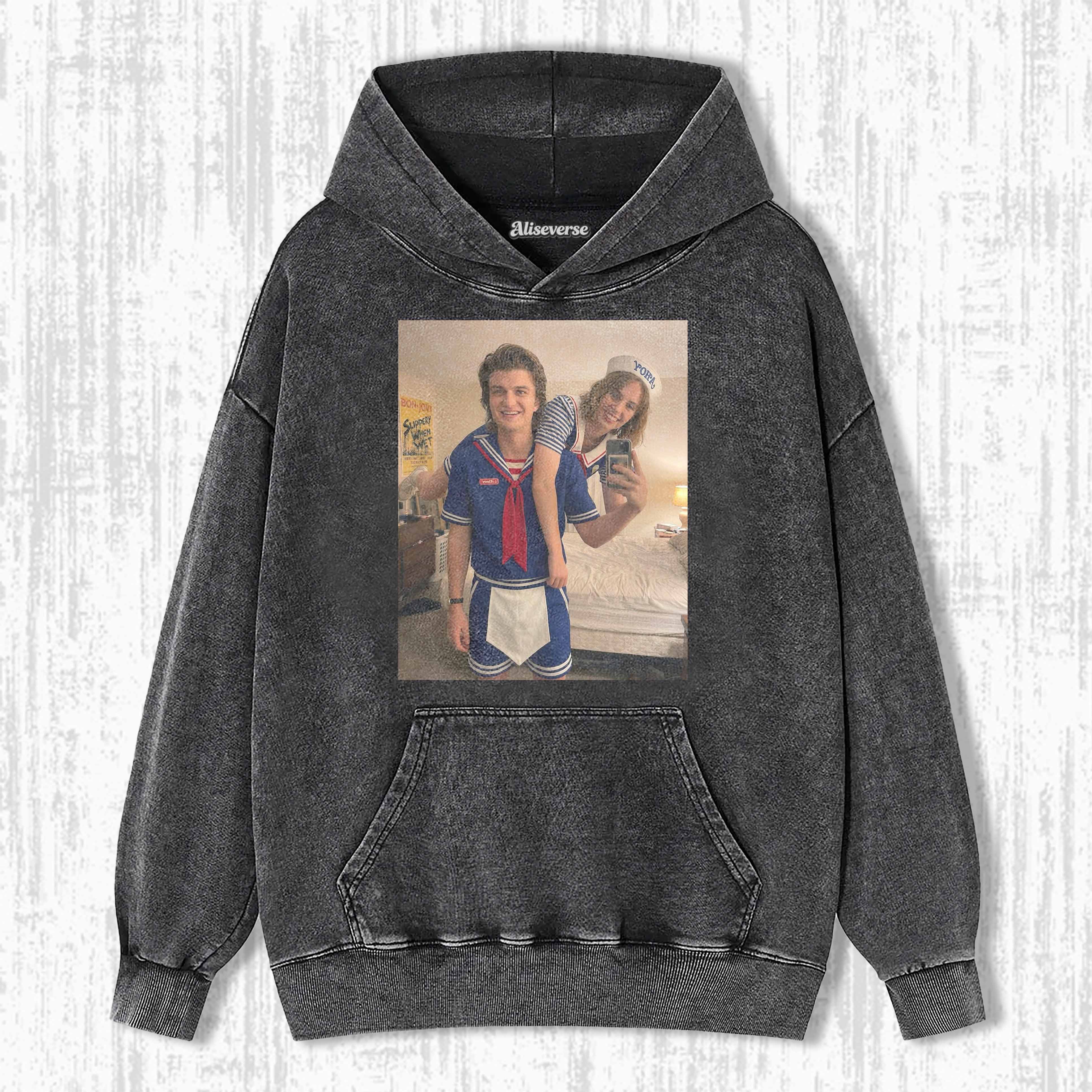 SAILOR SHOULDER RIDE HOODIE 