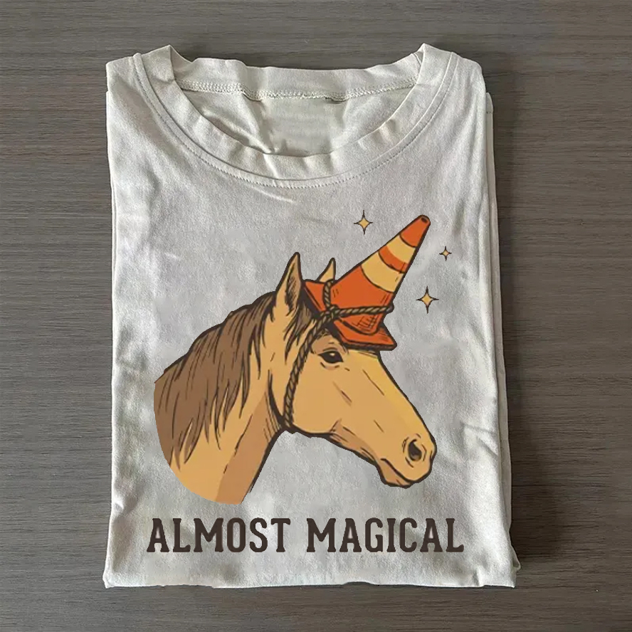 Silly Horse Trying To Be Magical T-Shirt