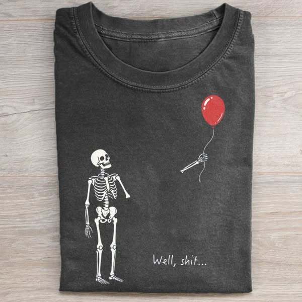 Skeleton Lost Balloon T-shirt