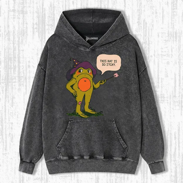 THIS HAT IS SO ITCHY HOODIE