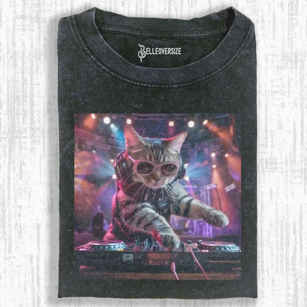 WACKY CAT T-SHIRT