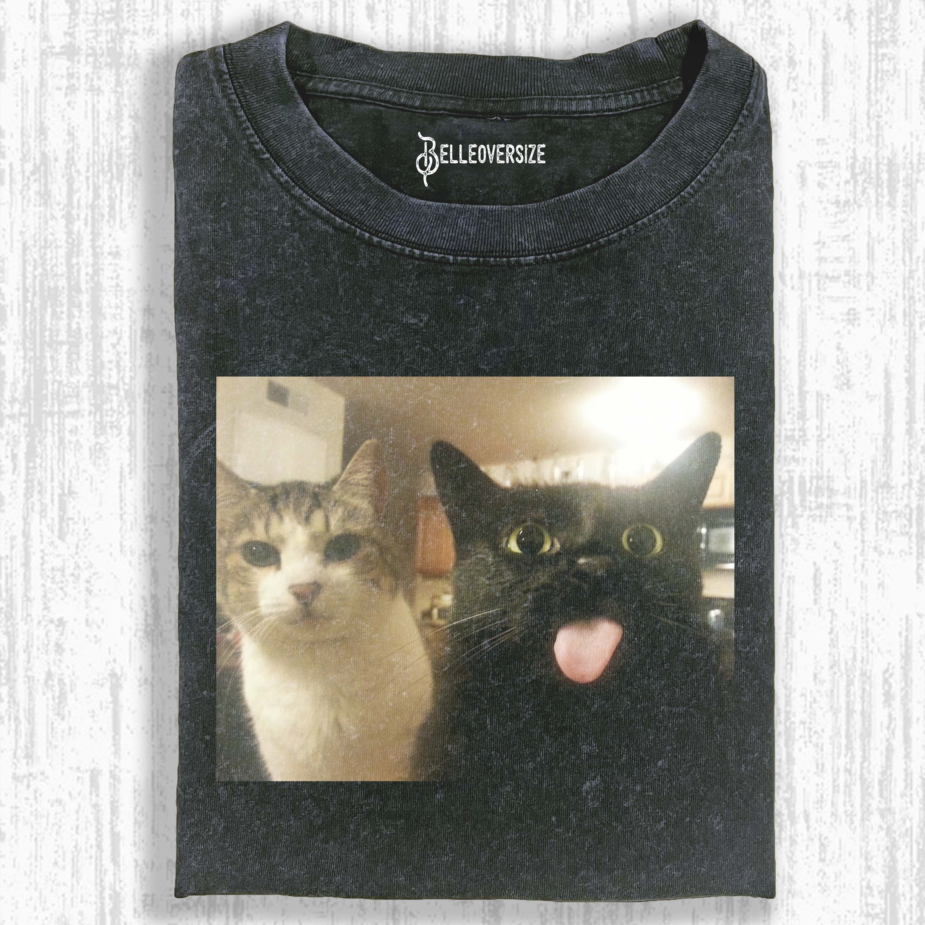 WACKY CAT T-SHIRT