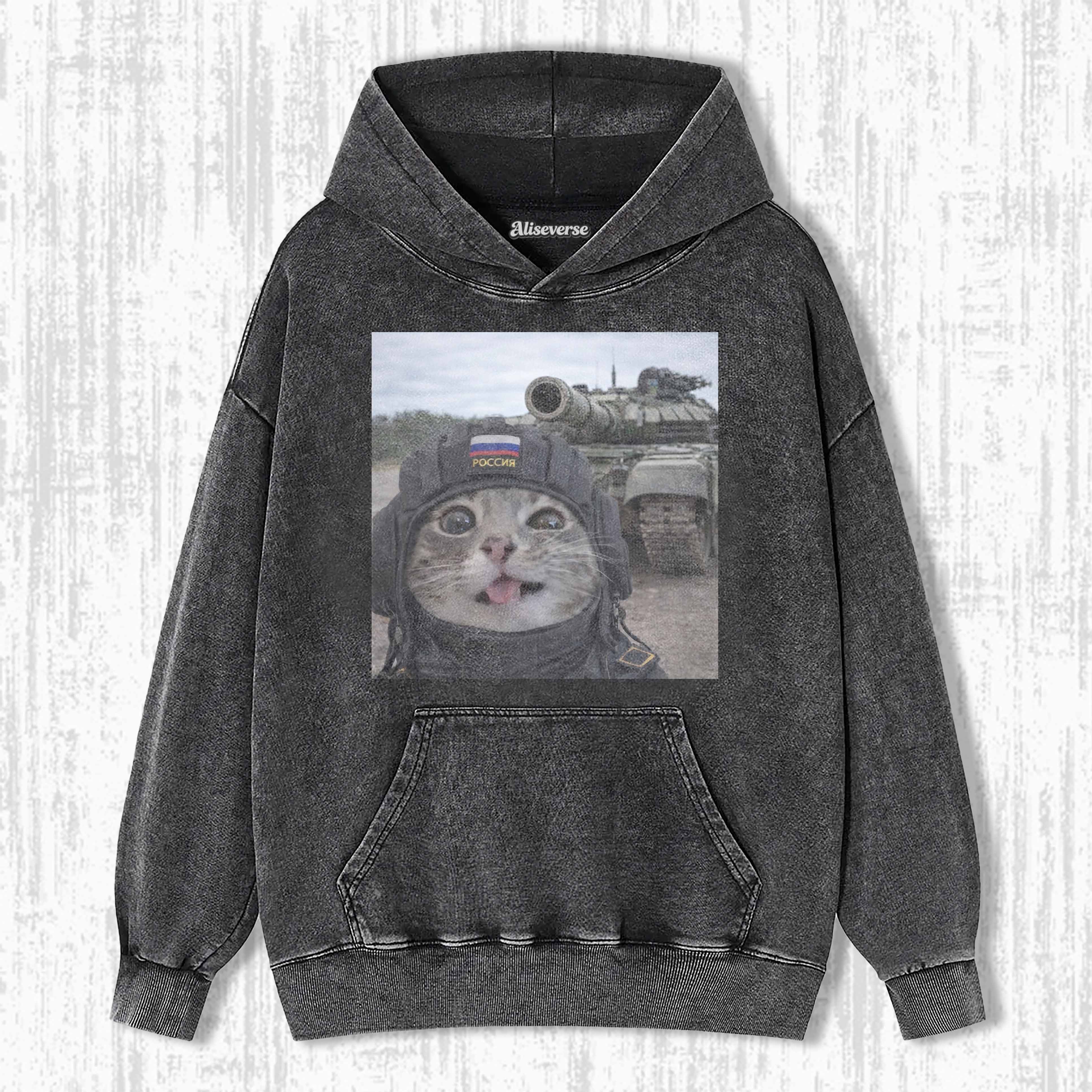 WACKY CAT HOODIE