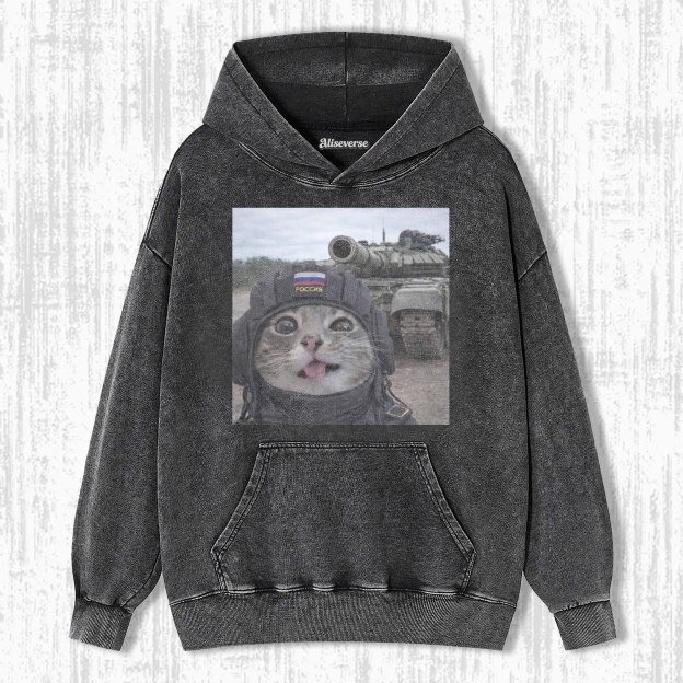 WACKY CAT HOODIE