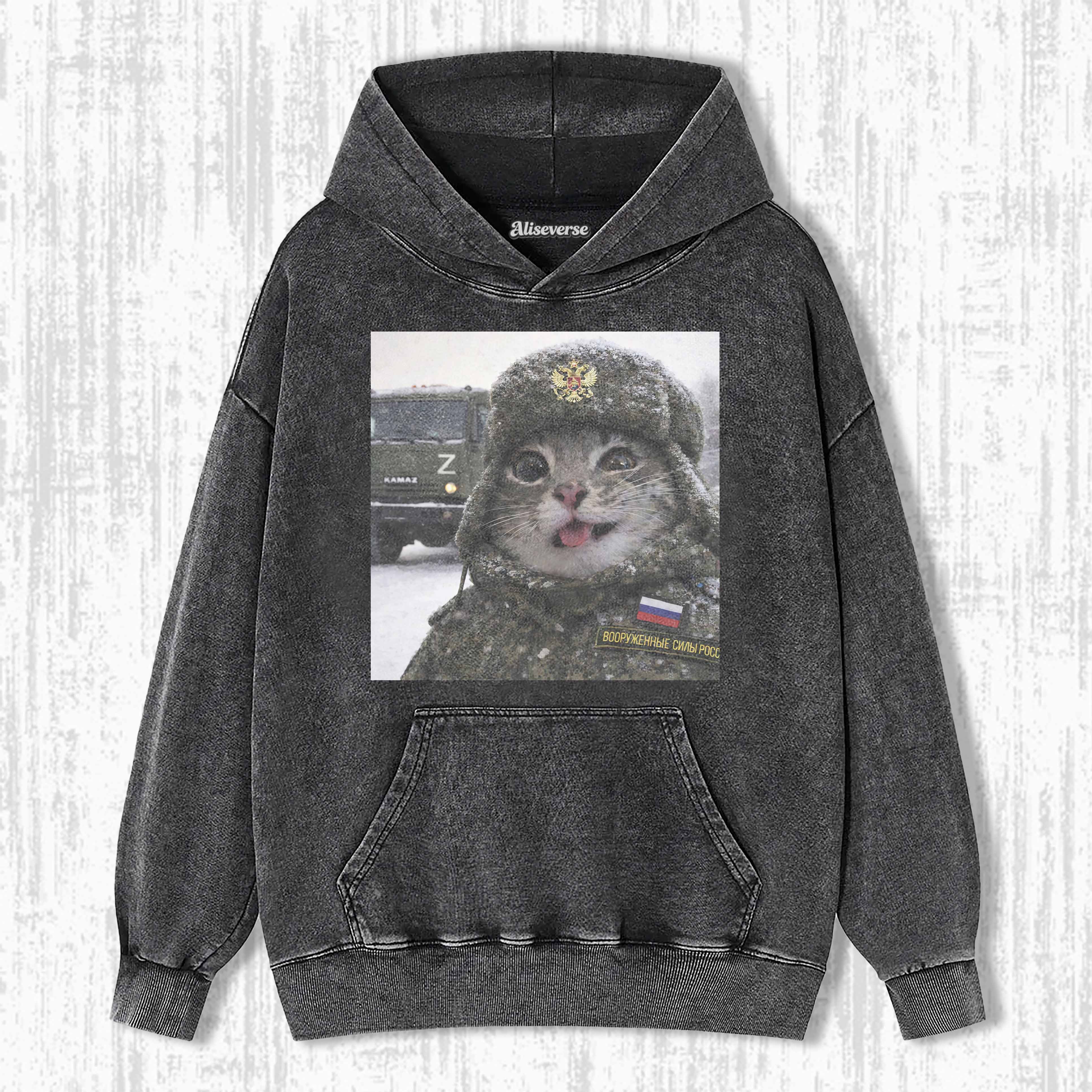WACKY CAT HOODIE