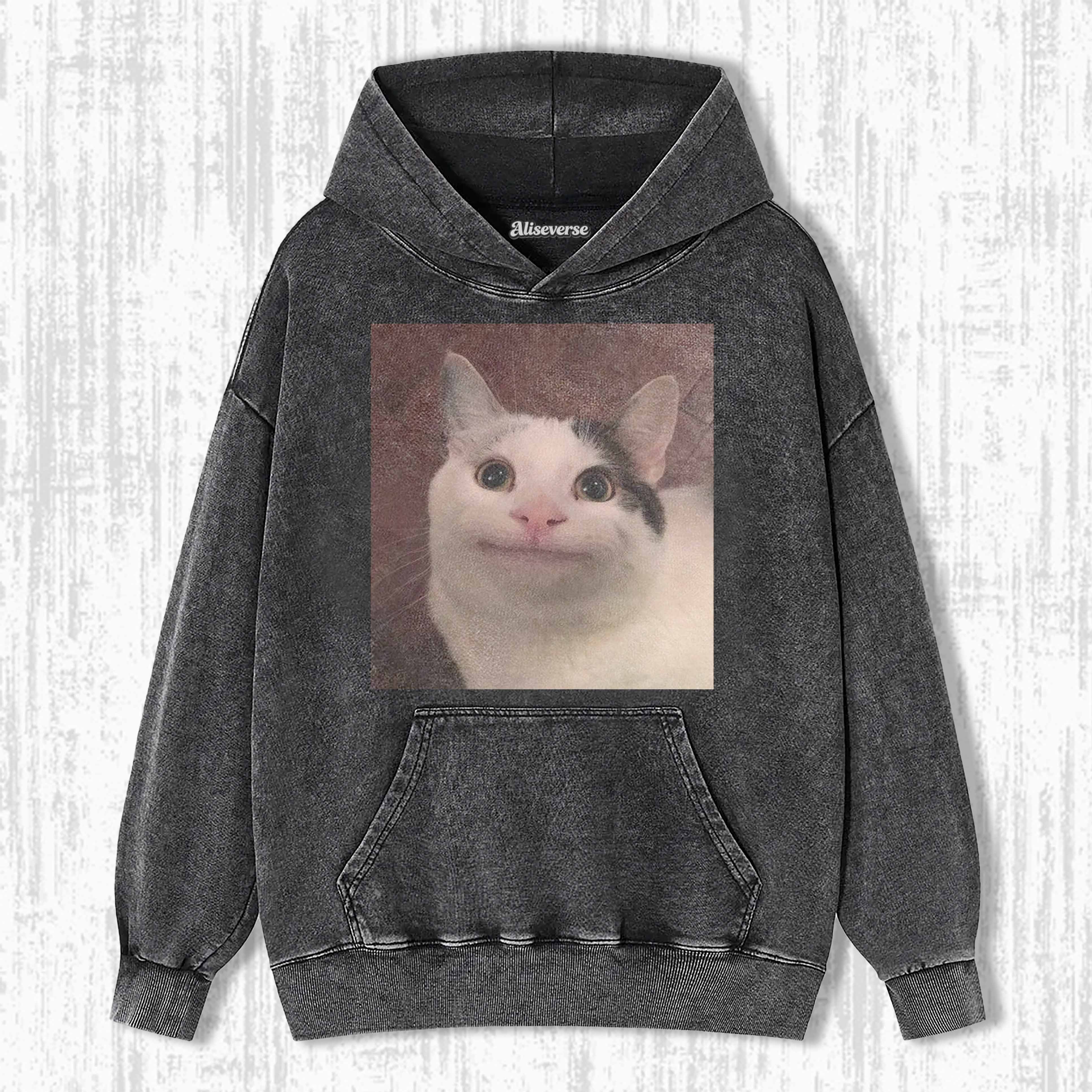 WACKY CAT HOODIE 