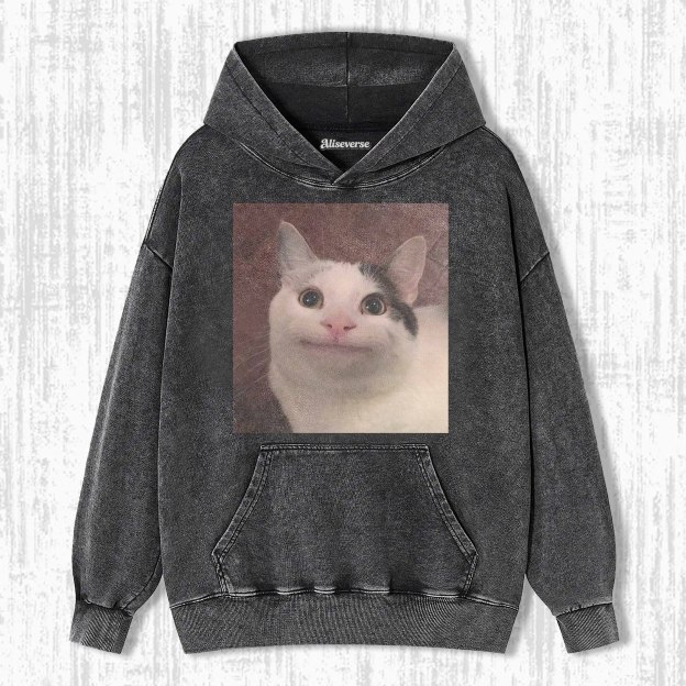 WACKY CAT HOODIE 