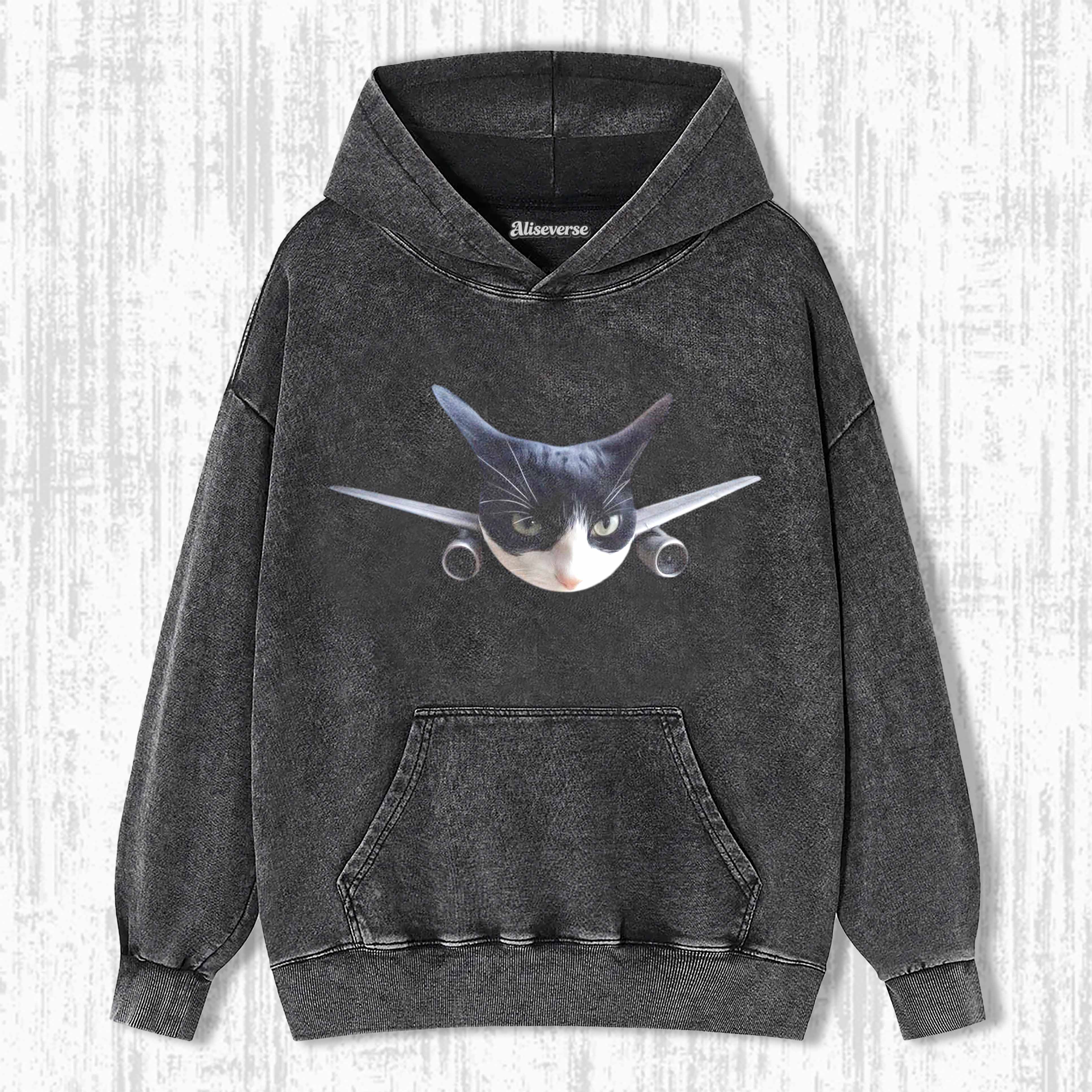 WACKY CAT HOODIE 