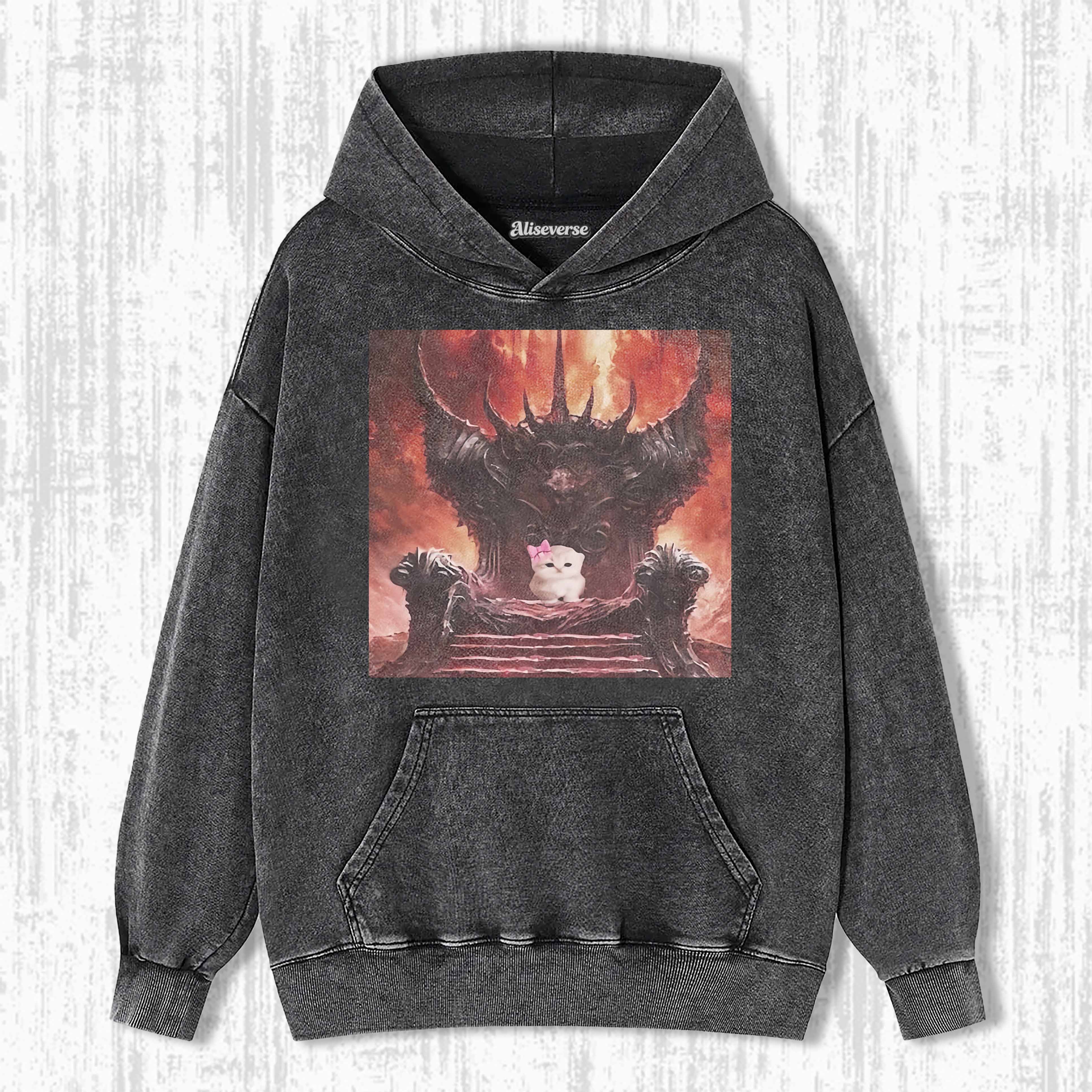 WACKY CAT HOODIE 