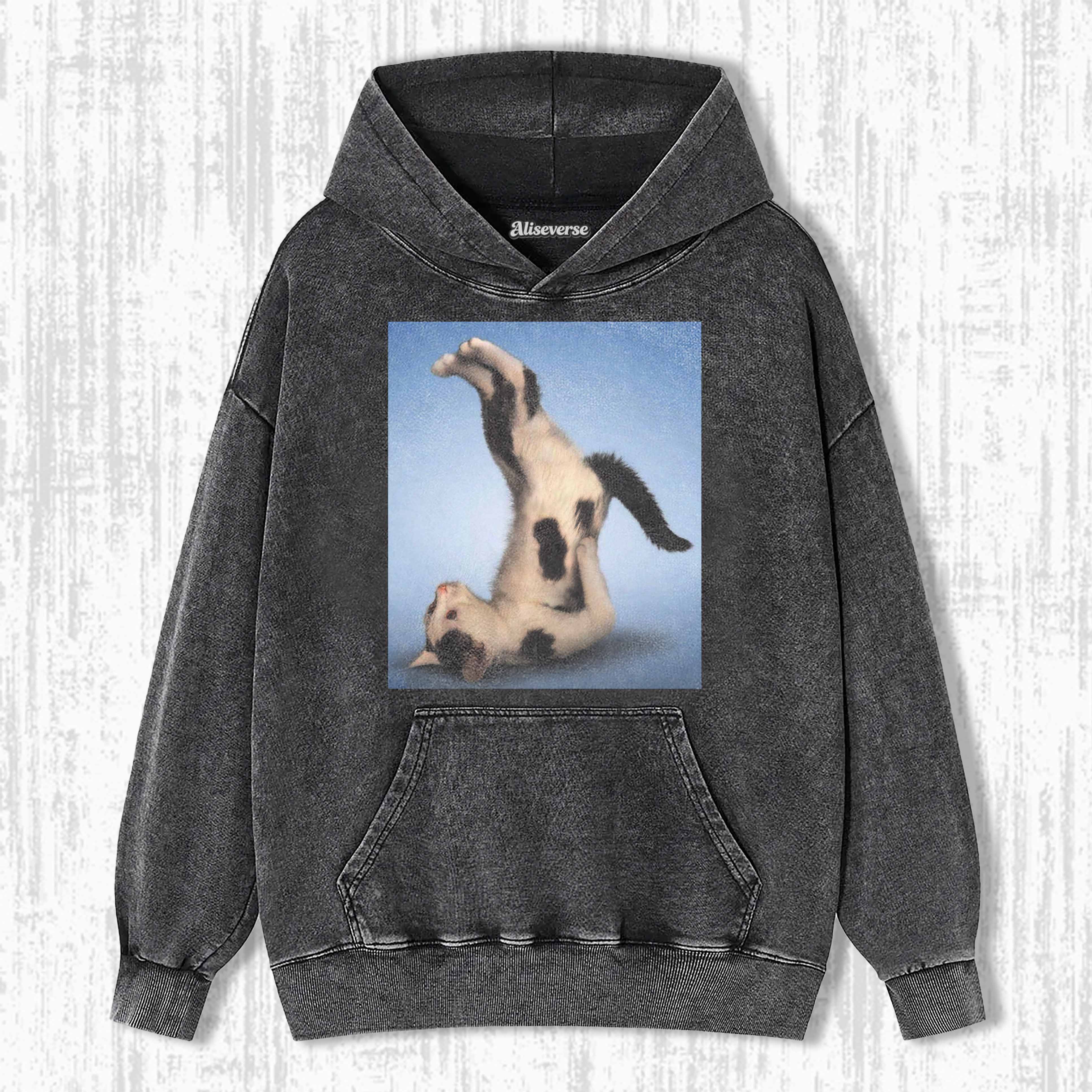 WACKY CAT HOODIE