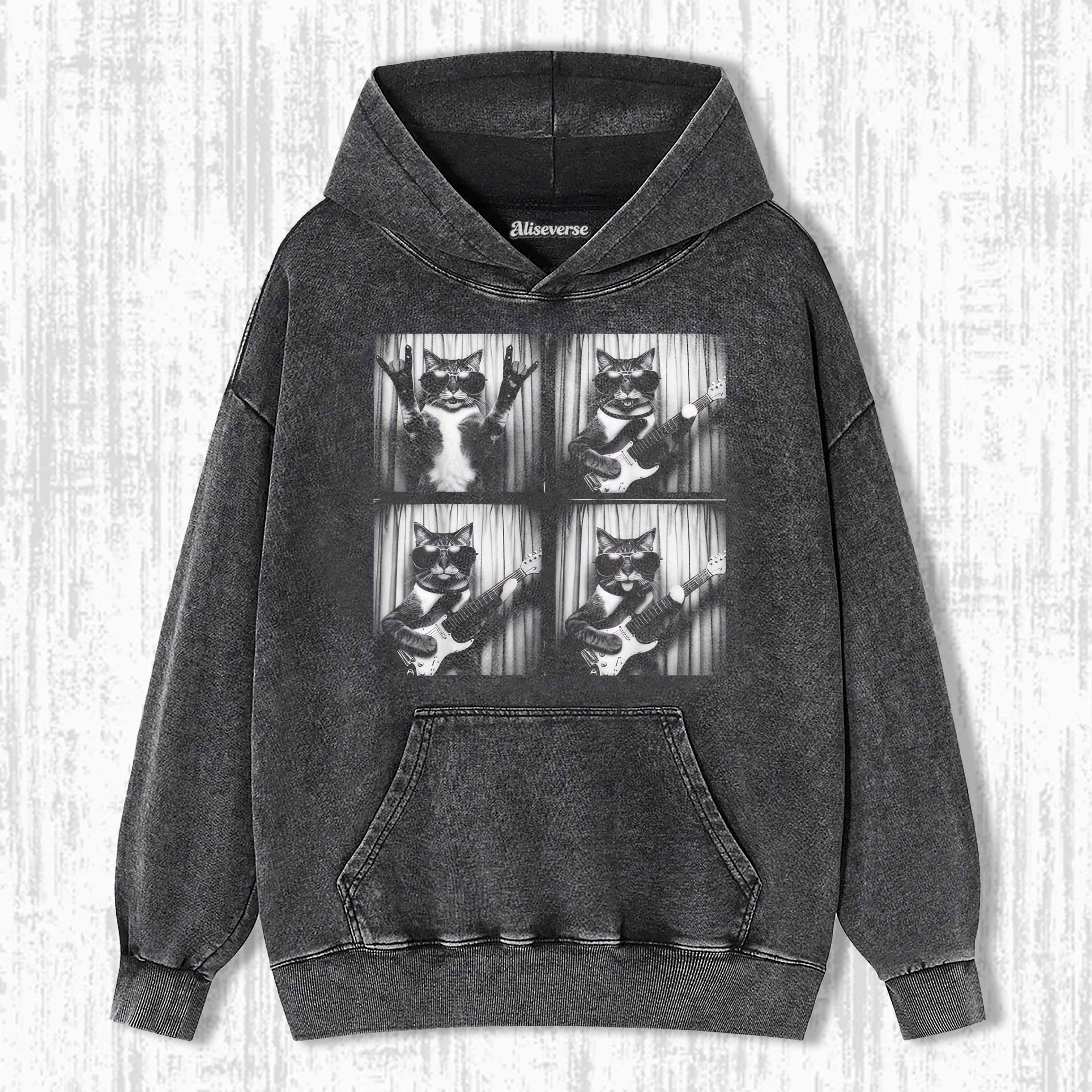 WACKY CAT HOODIE