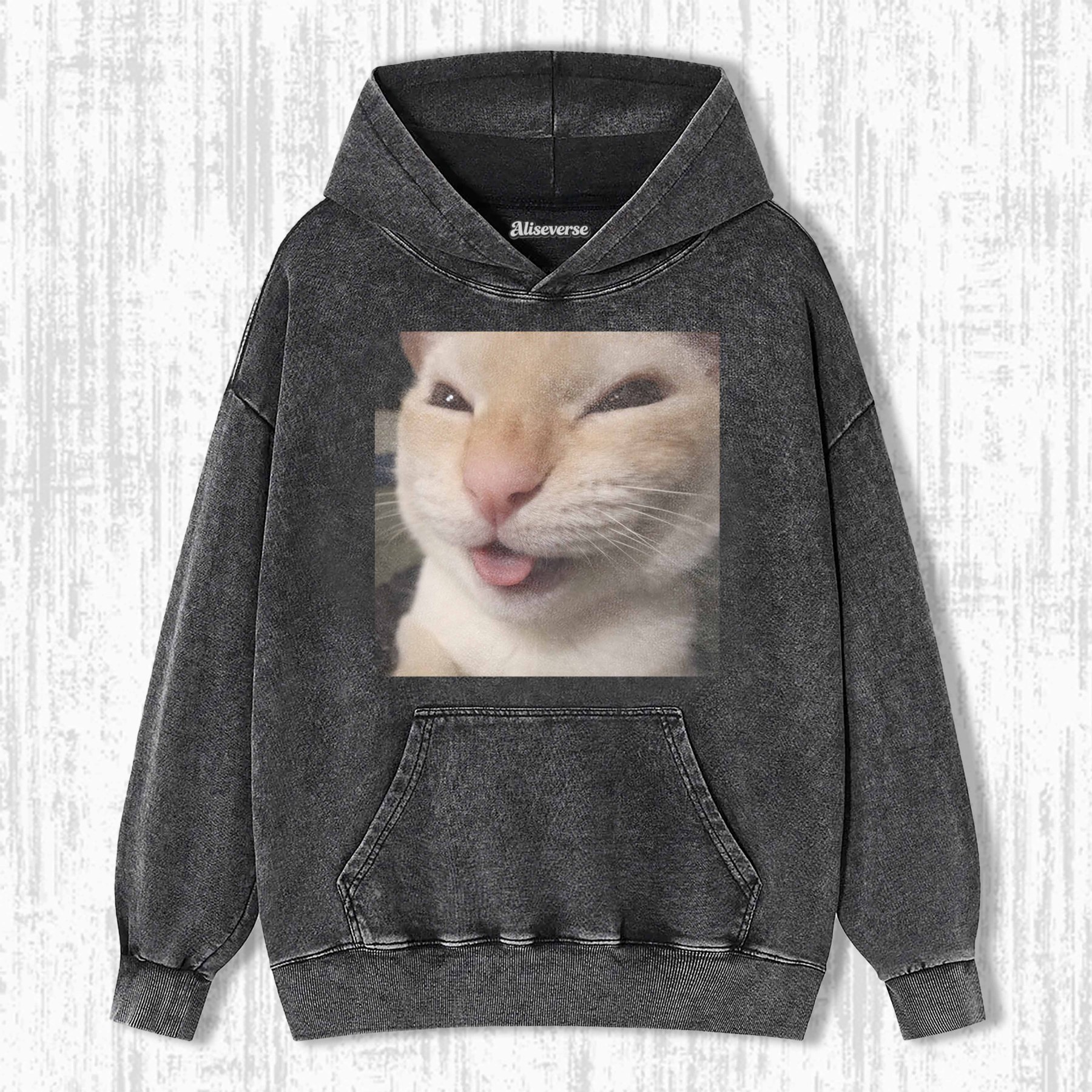 WACKY CAT HOODIE