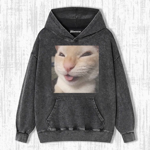 WACKY CAT HOODIE