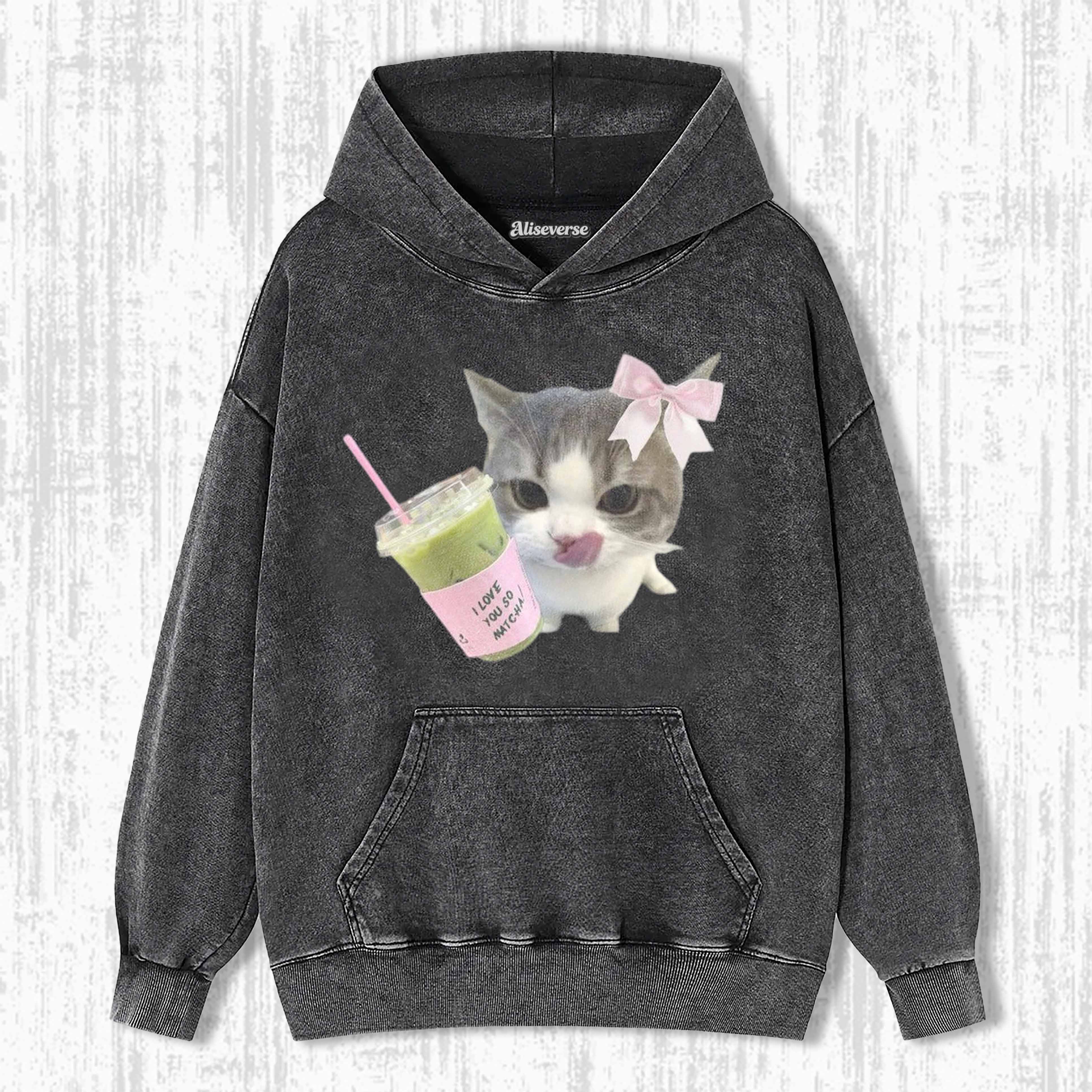 WACKY CAT HOODIE