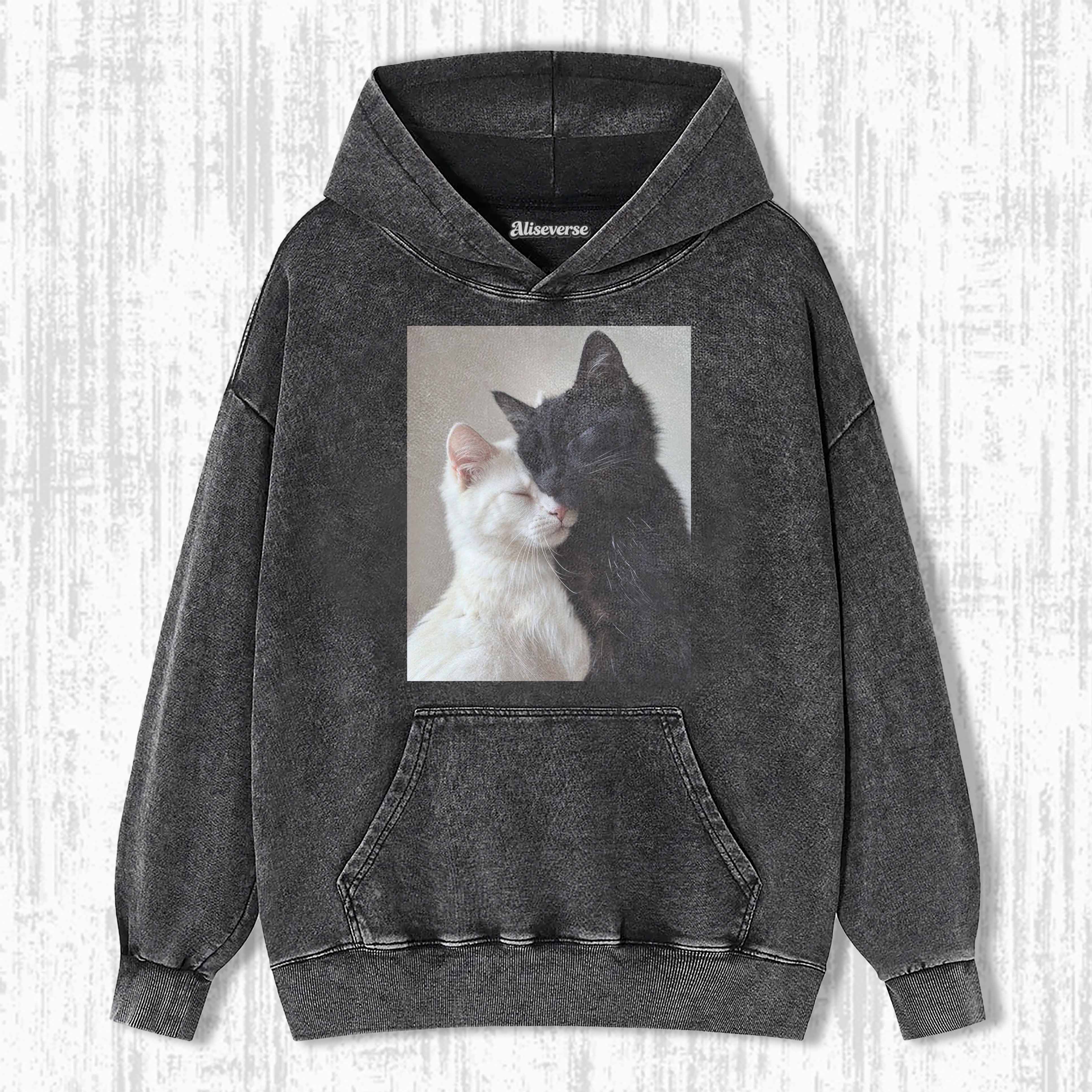 WACKY CAT HOODIE