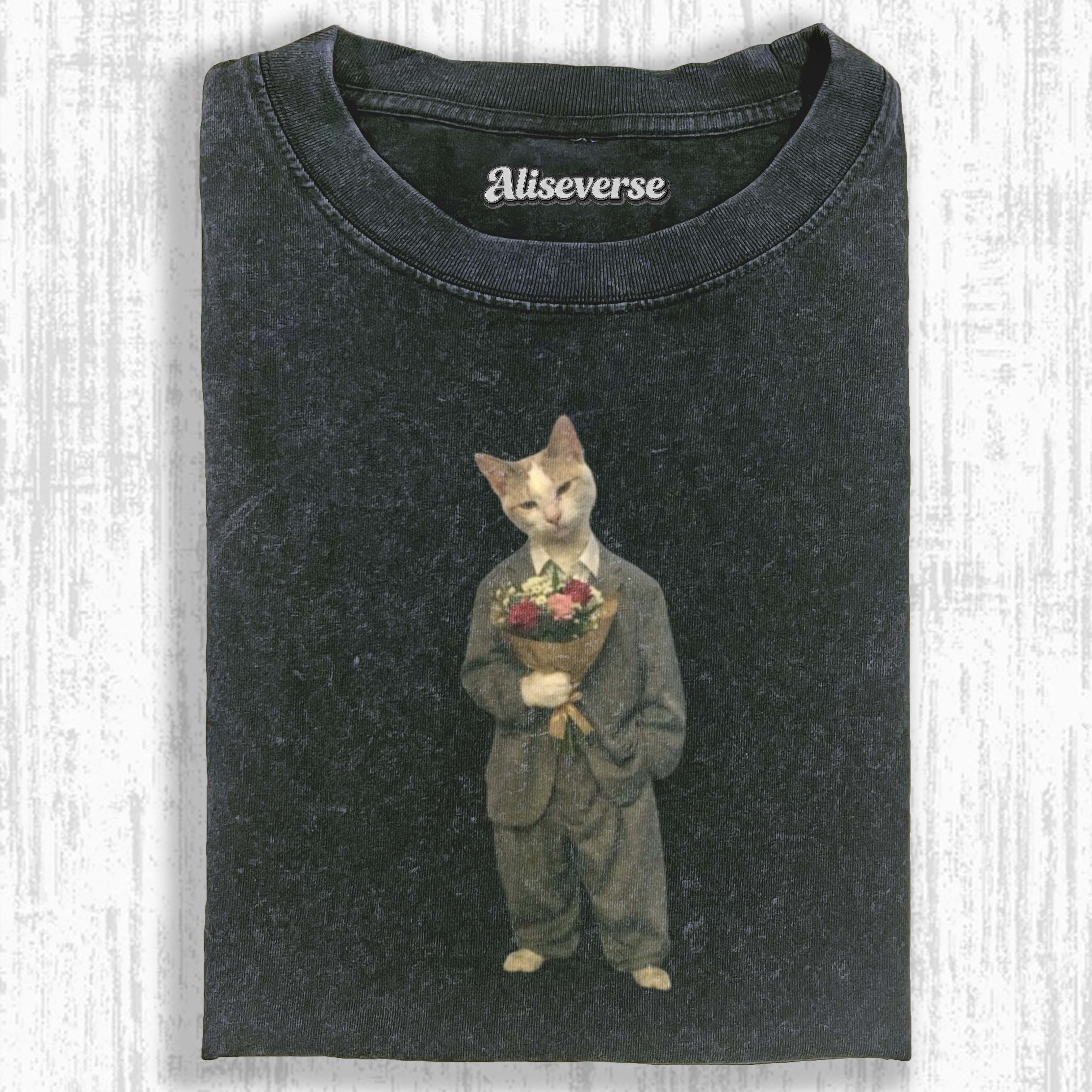 WACKY CAT T-SHIRT