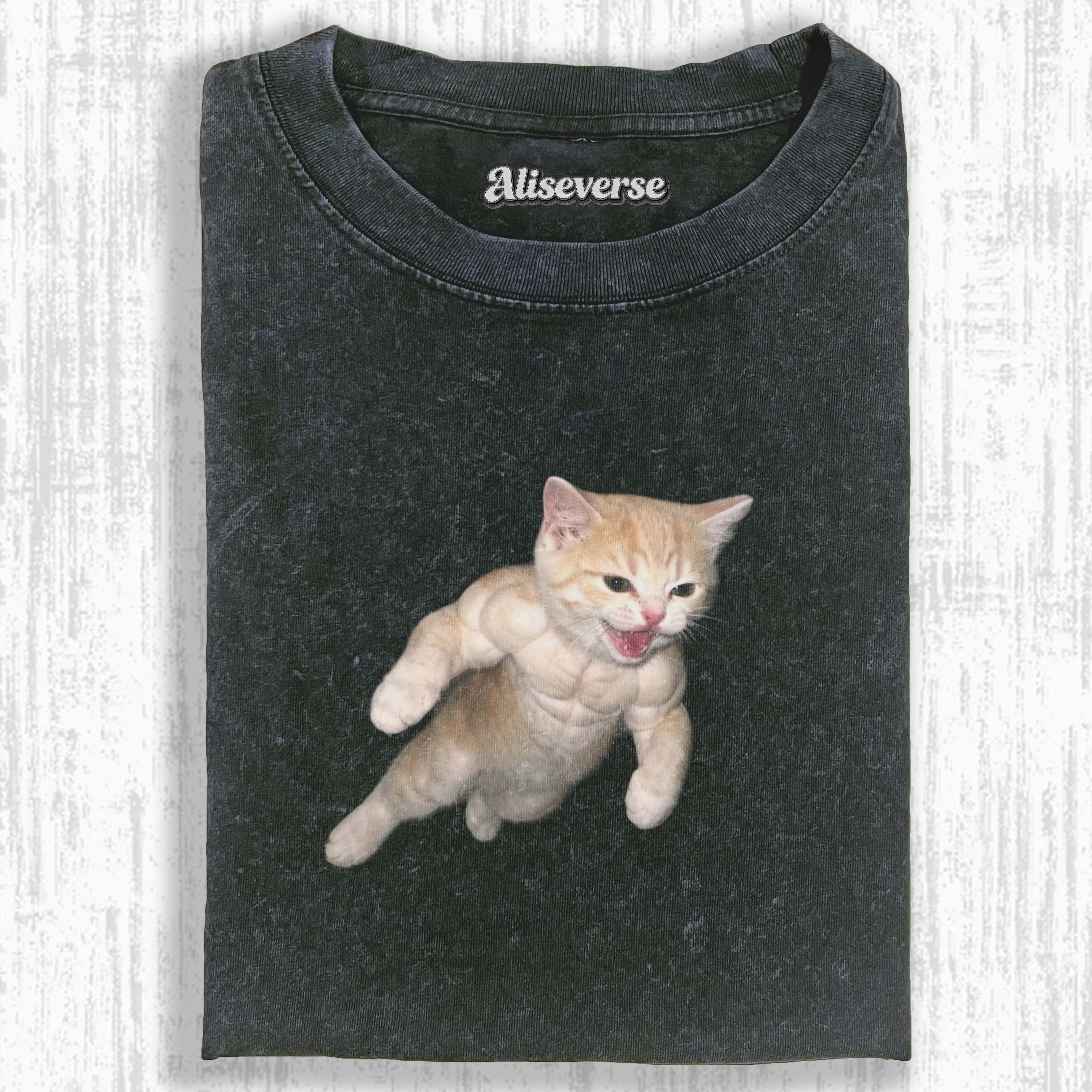 WACKY CAT T-SHIRT