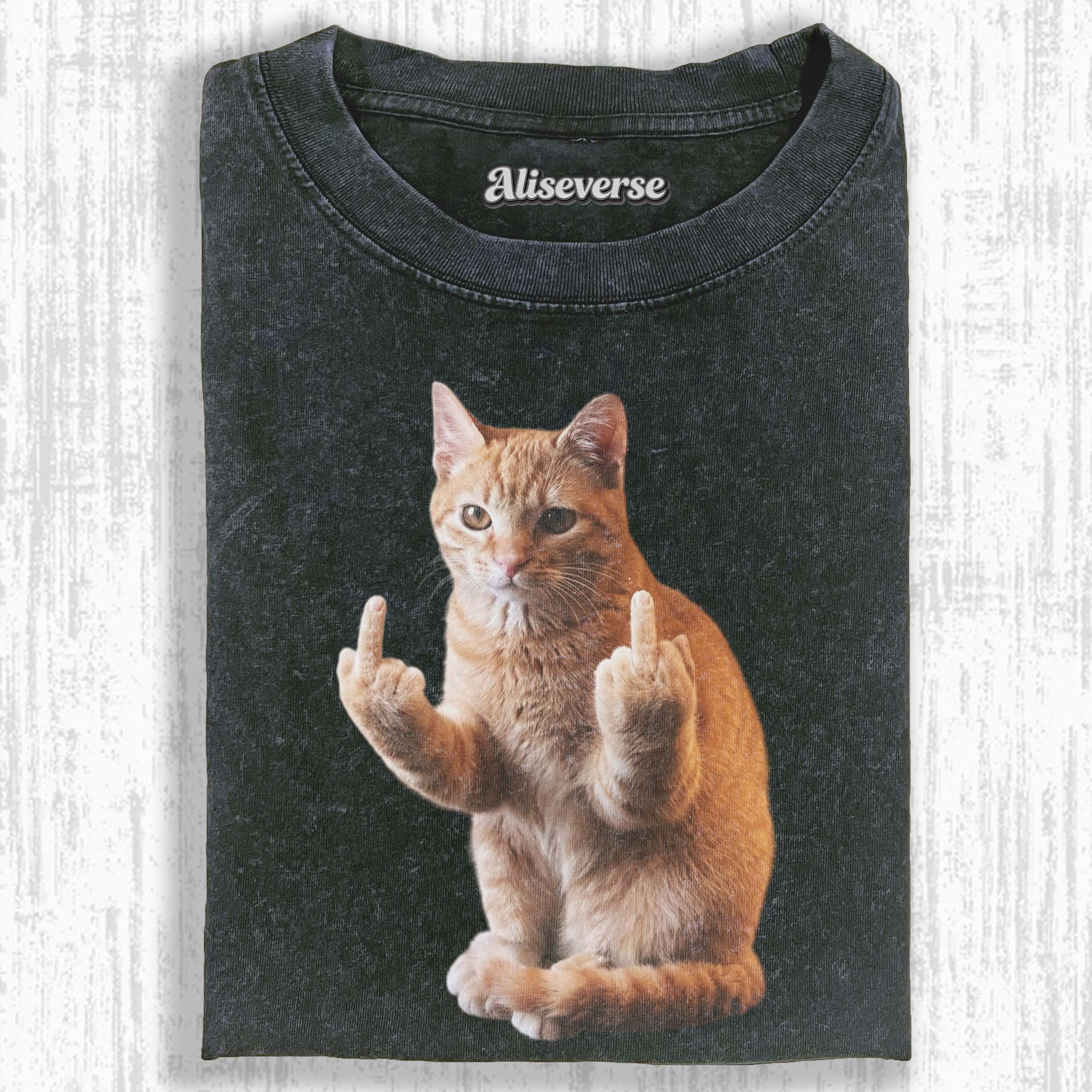 WACKY CAT T-SHIRT