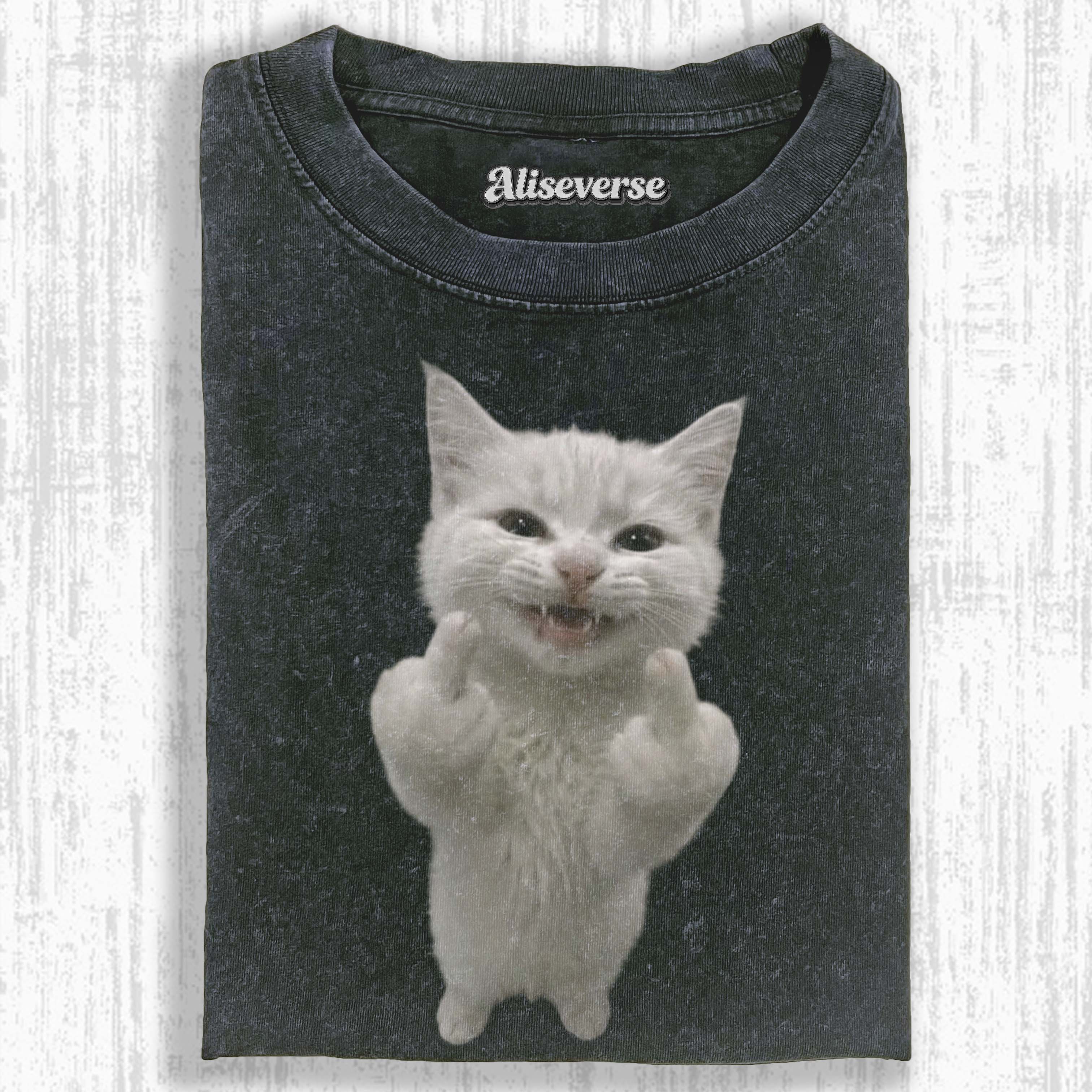 WACKY CAT T-SHIRT