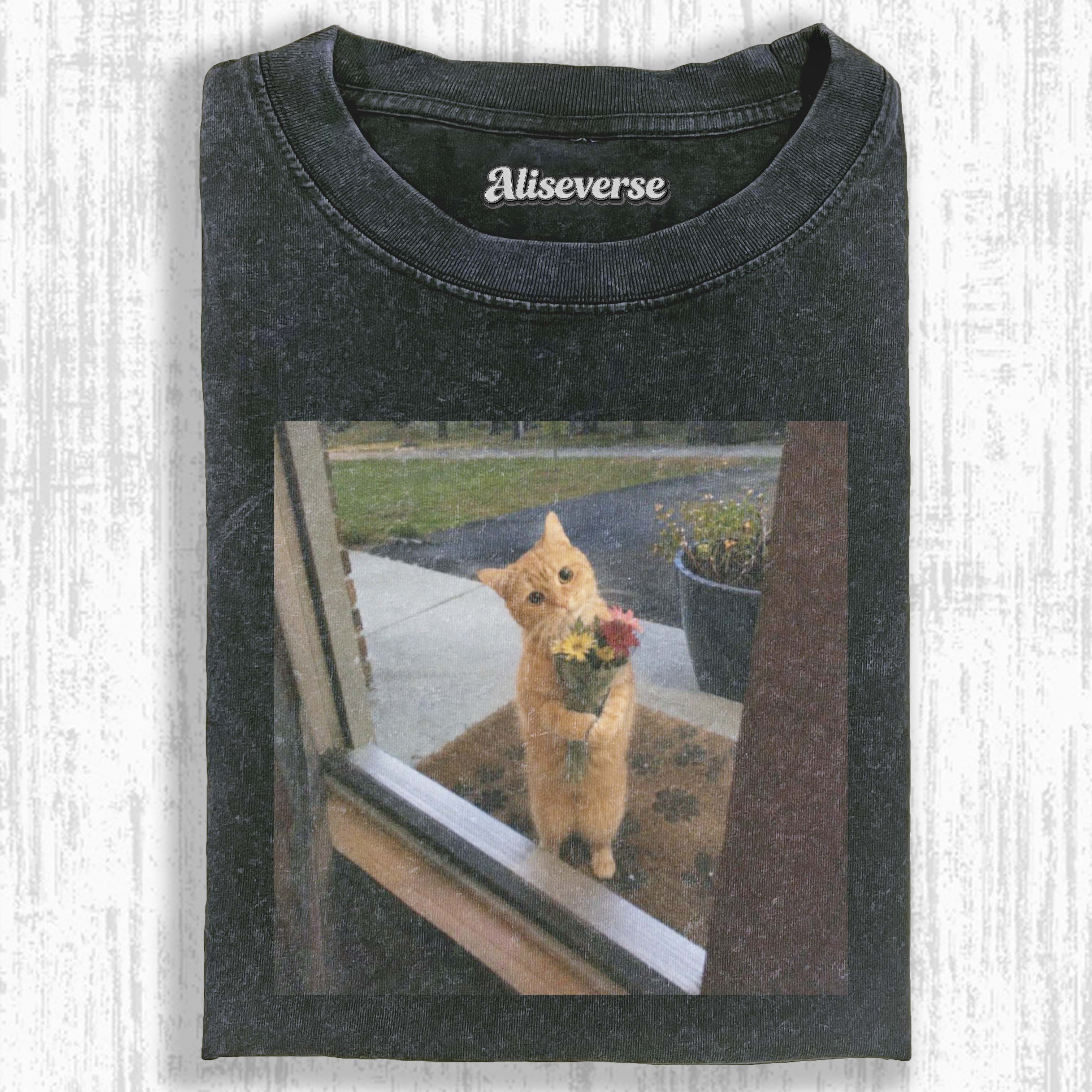 WACKY CAT T-SHIRT