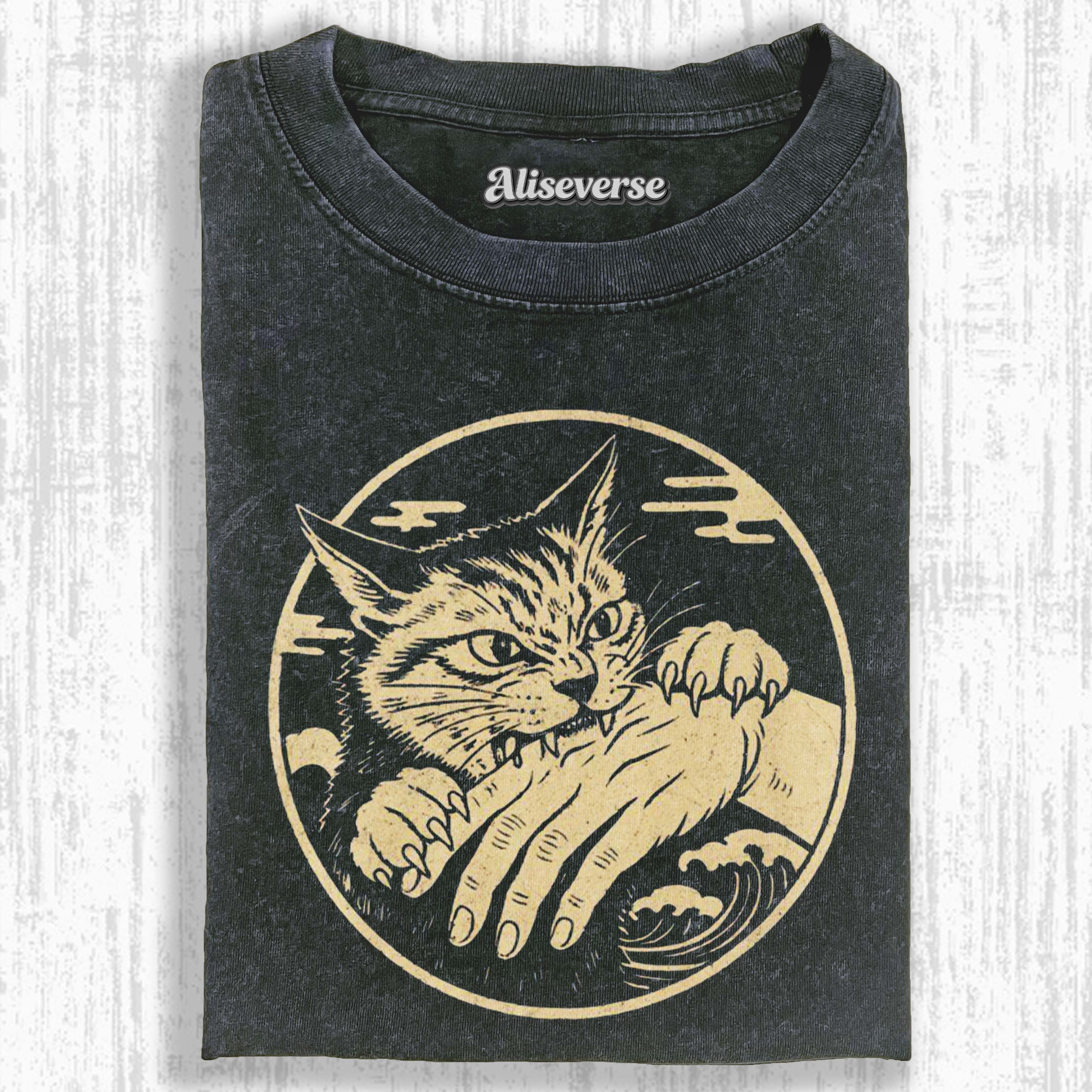 WACKY CAT T-SHIRT