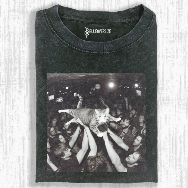 WACKY CAT T-SHIRT