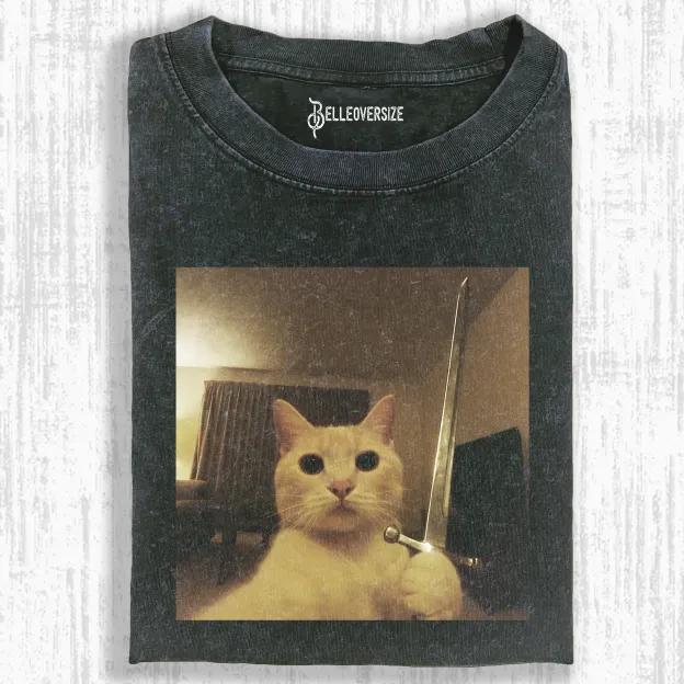 WACKY CAT T-SHIRT