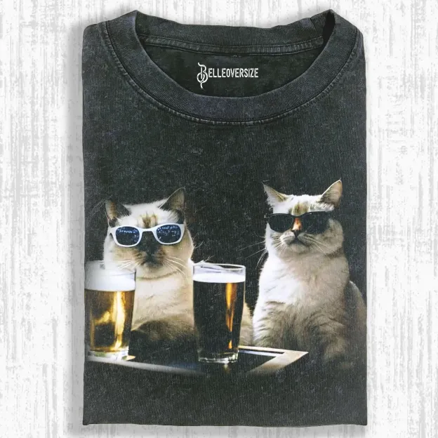 WACKY CAT  T-SHIRT