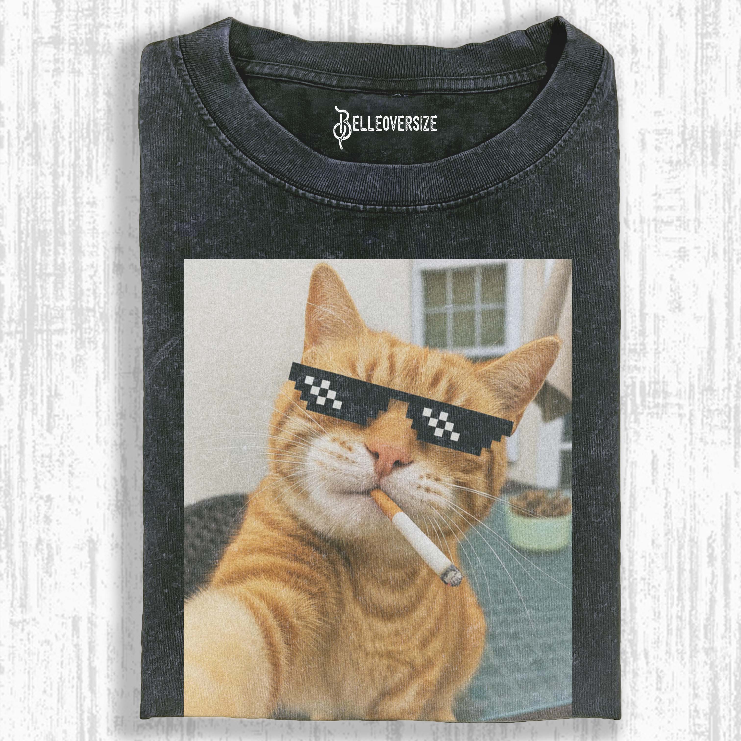 WACKY CAT T-SHIRT