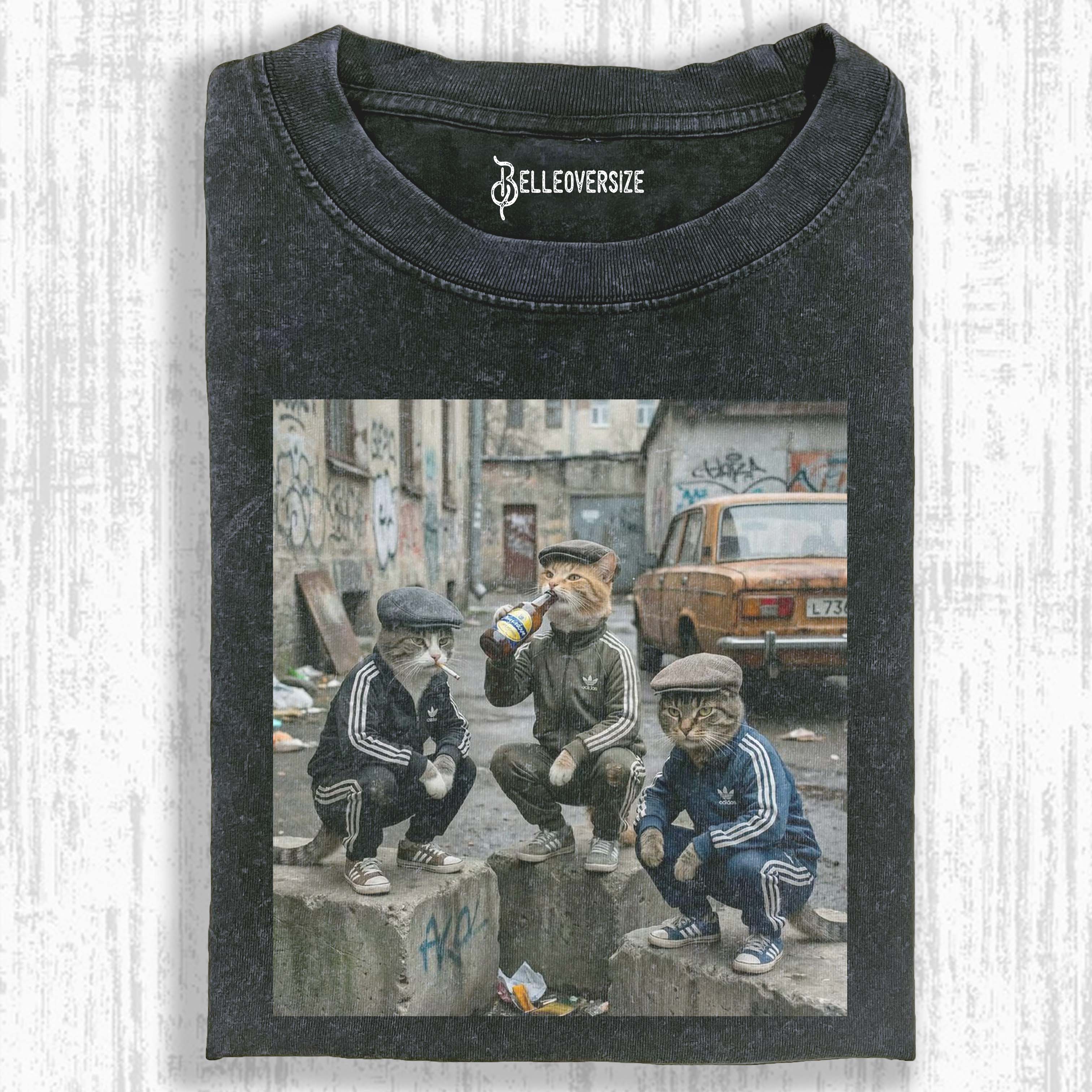 WACKY CAT T-SHIRT
