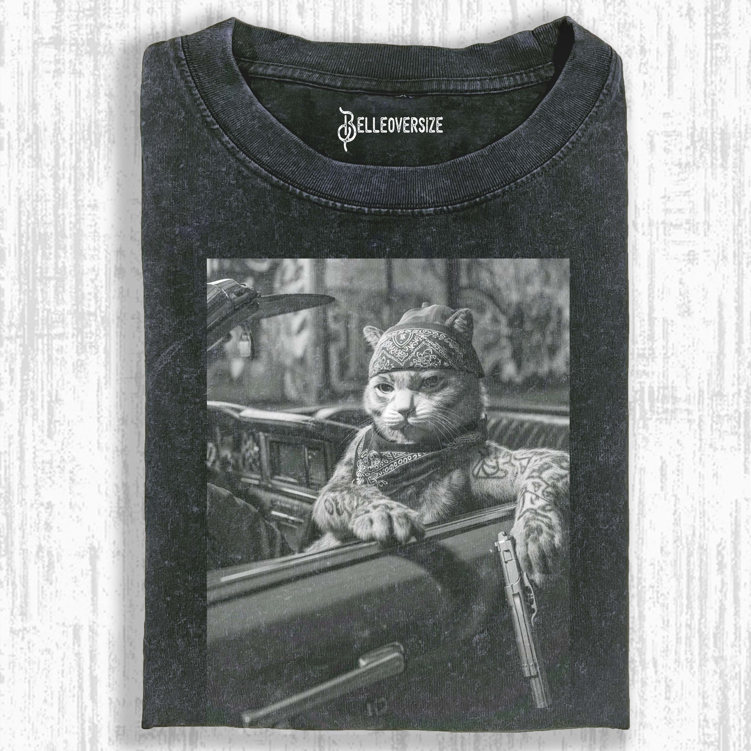 WACKY CAT T-SHIRT