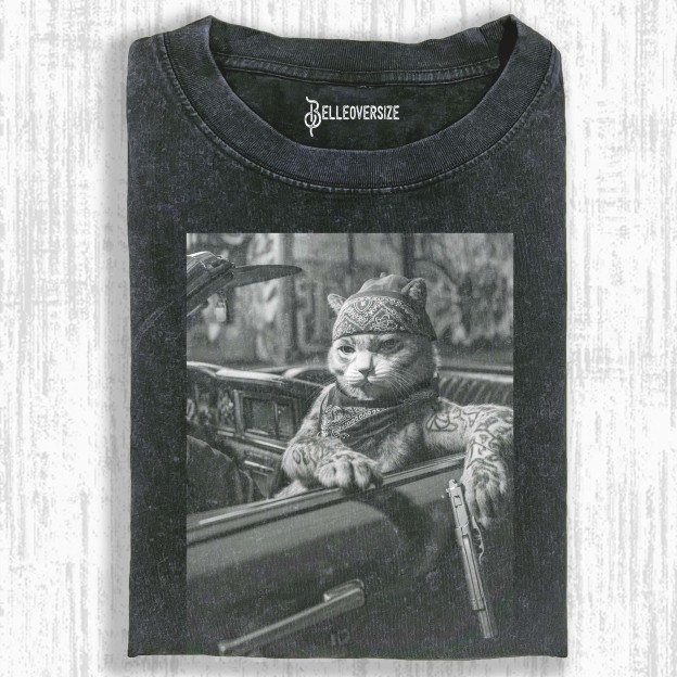 WACKY CAT T-SHIRT