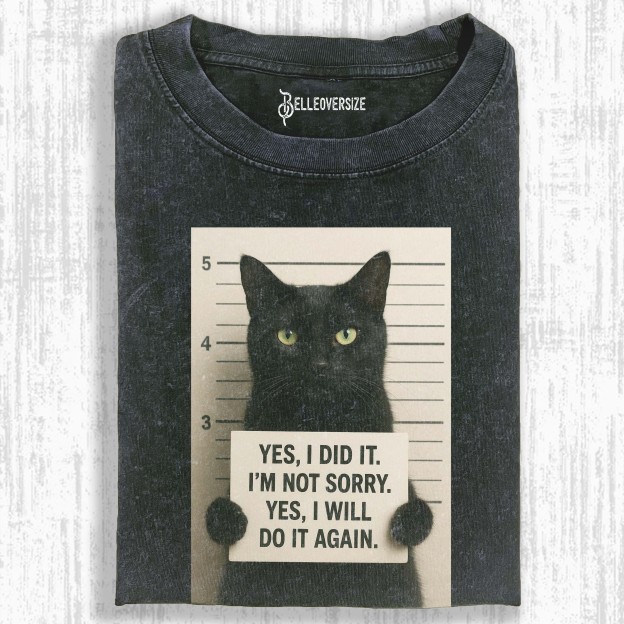 WACKY CAT T-SHIRT