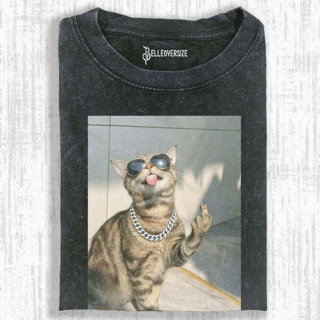 WACKY CAT T-SHIRT