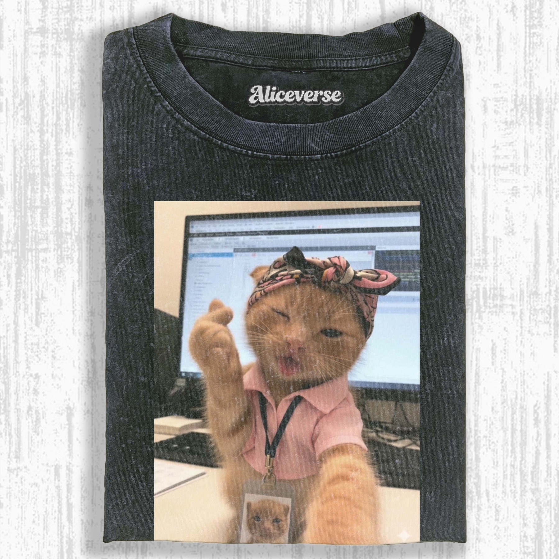 WACKY CAT T-SHIRT