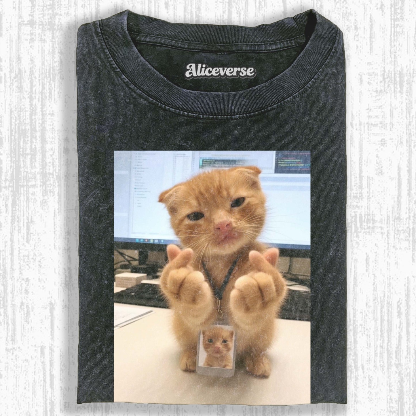 WACKY CAT T-SHIRT