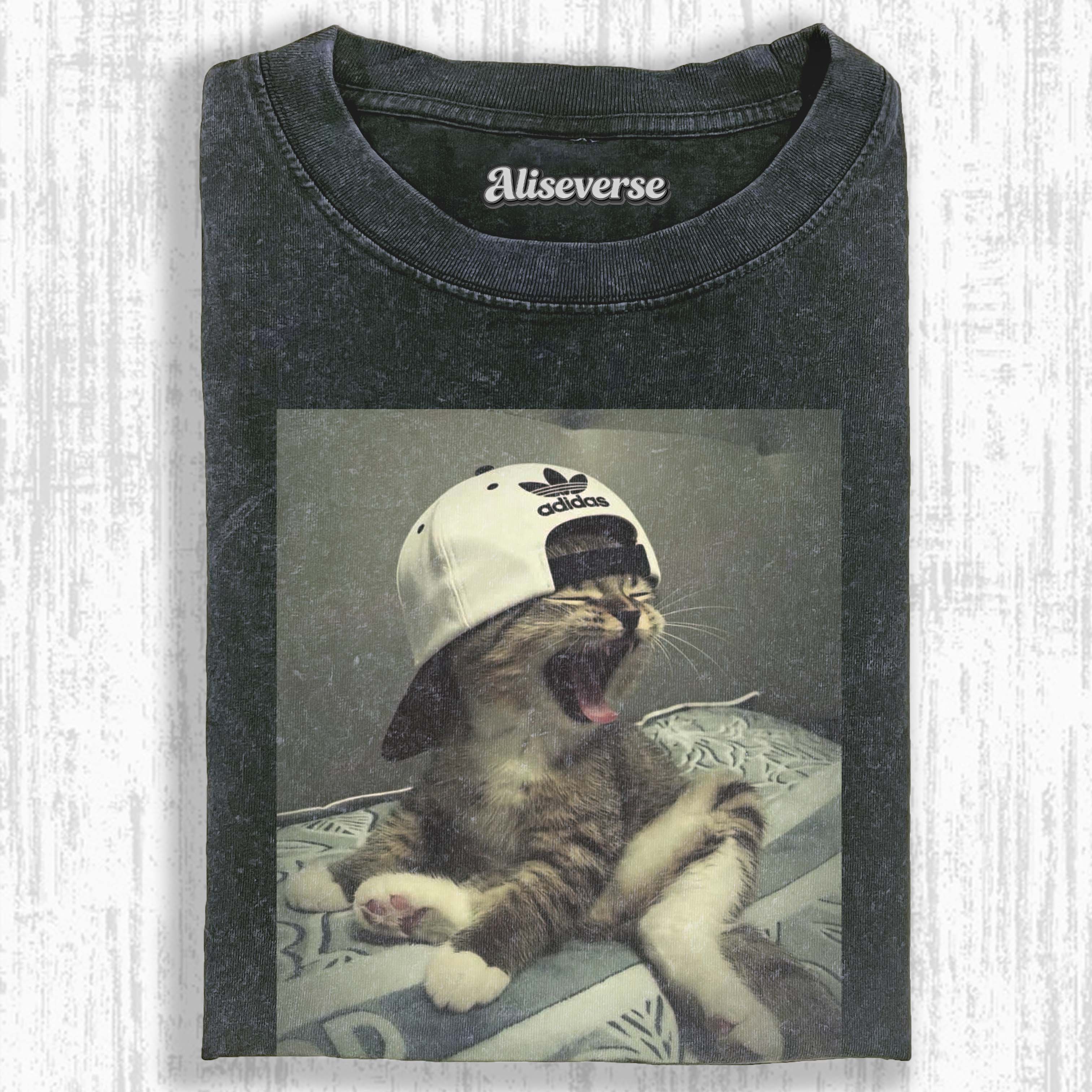 WACKY CAT T-SHIRT