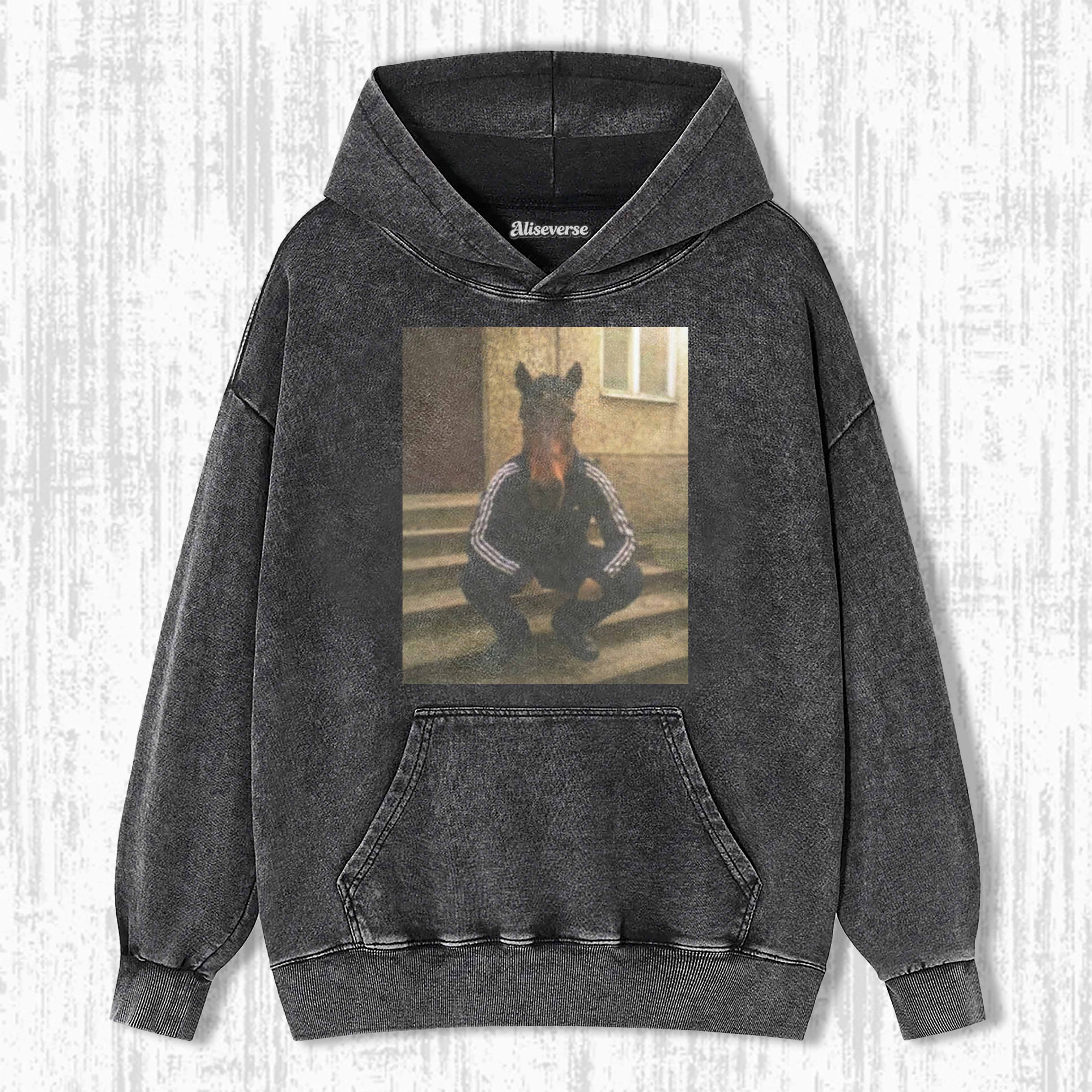 WACKY HORSE HOODIE