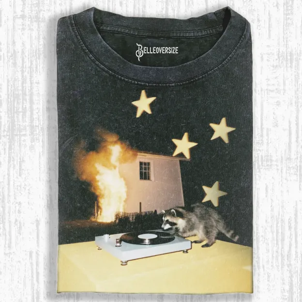 WACKY RACCOON T-SHIRT