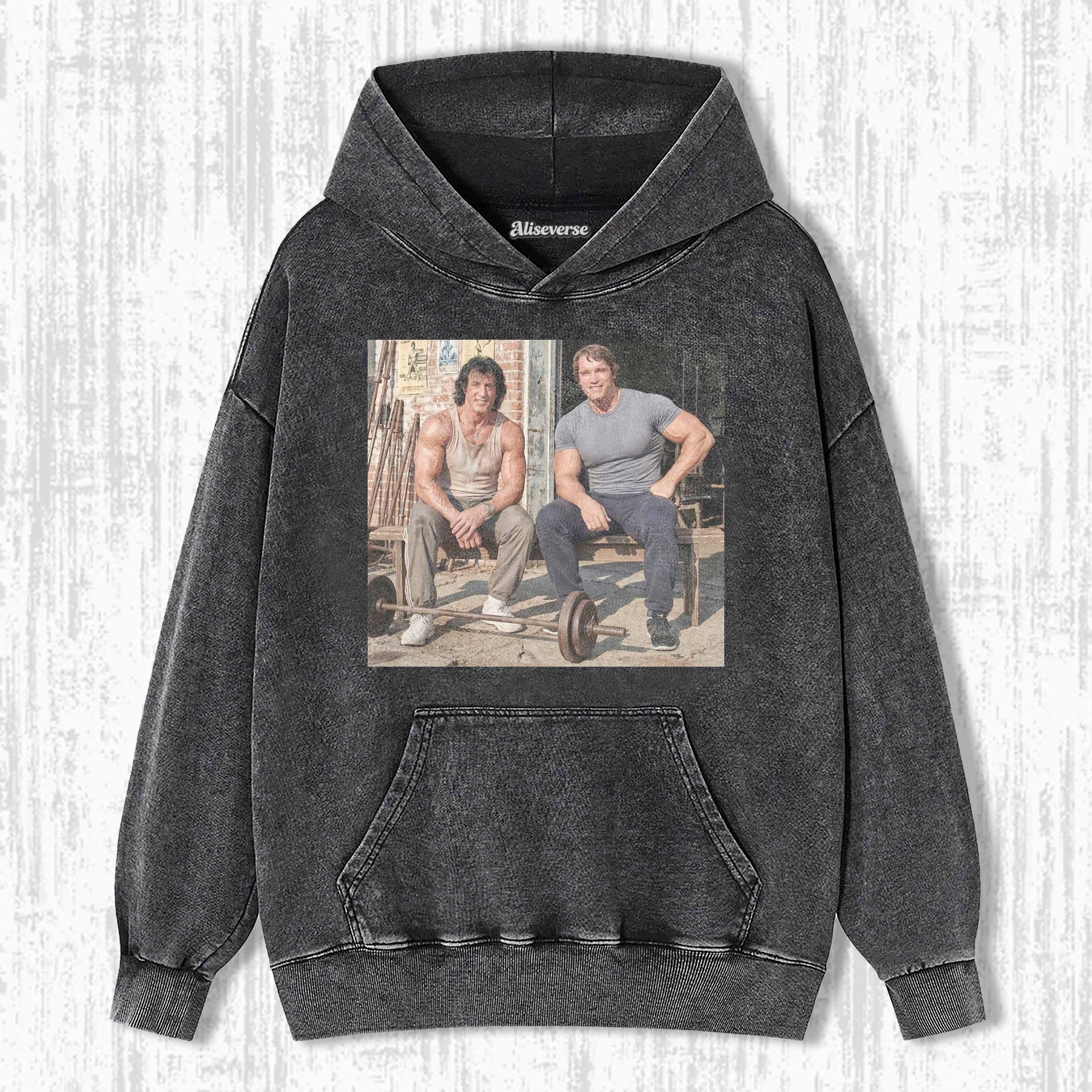 WORKOUT BUDDIES HOODIE