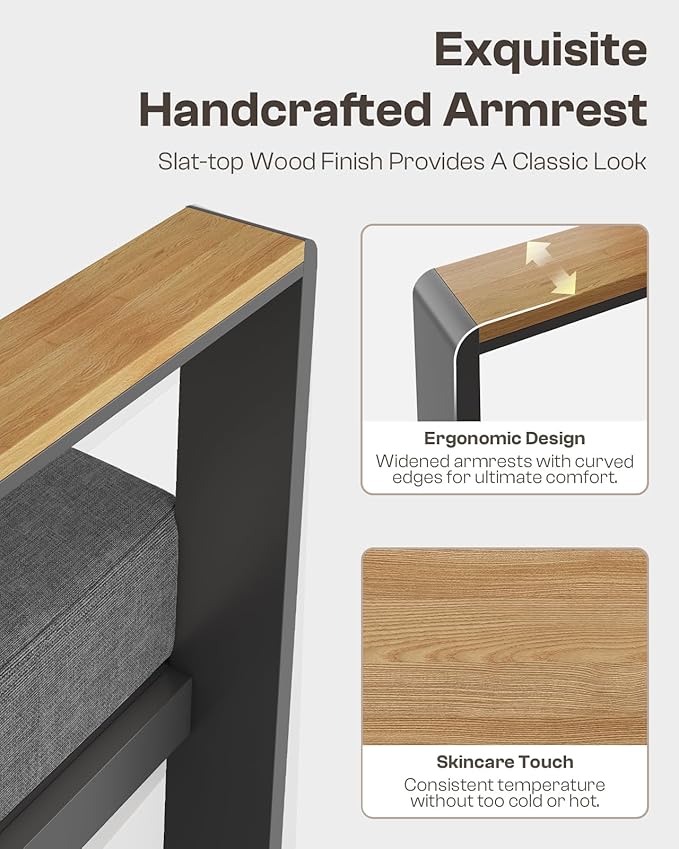 Outdoor Couch Aluminum Patio Furniture Sofa