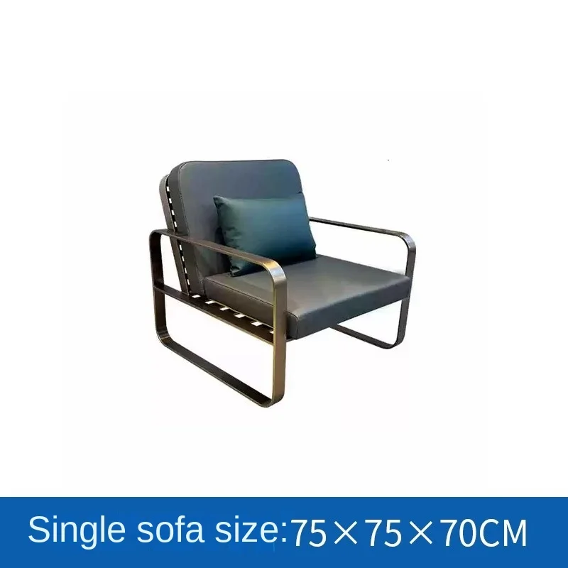 Outdoor sofa, courtyard terrace, hotel, waterproof and sun-proof, villa, leisure terrace, paper furniture set