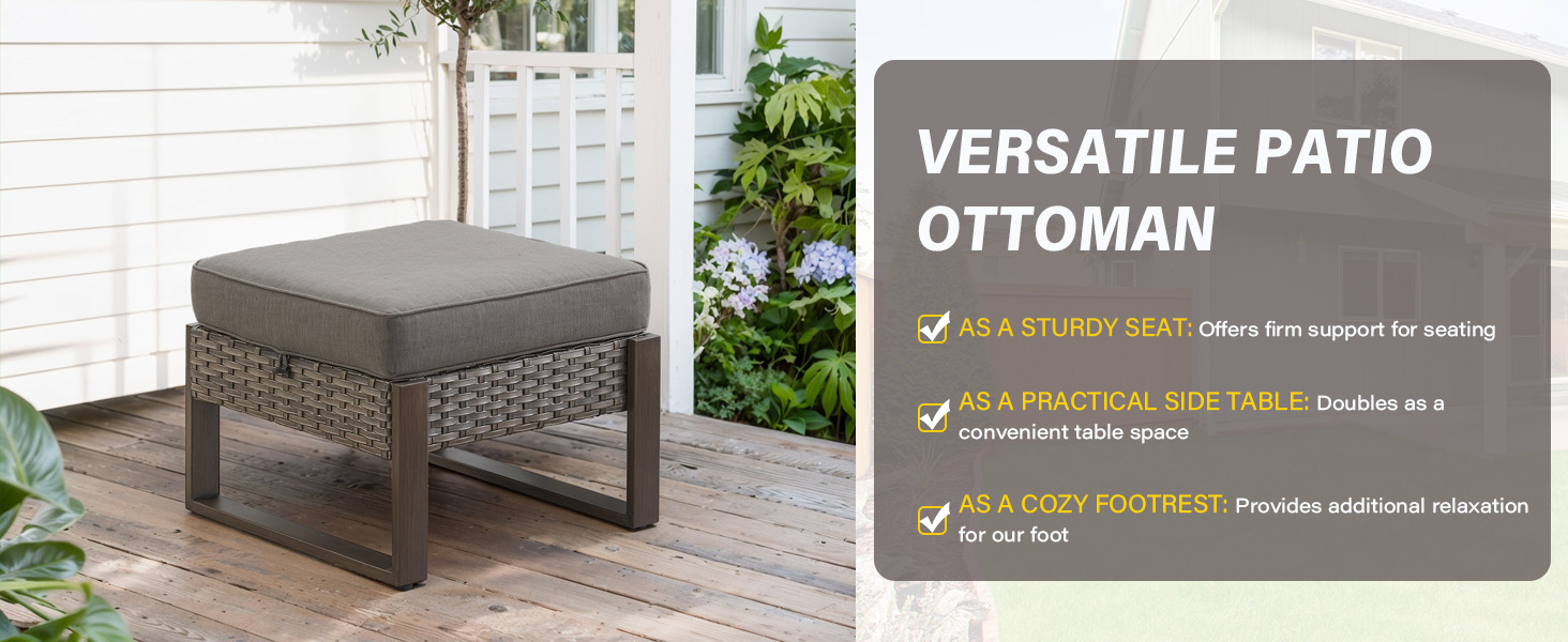 PATIO OTTOMAN