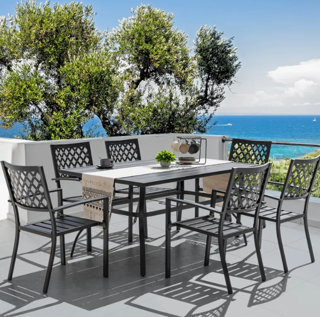 Outdoor 7-Piece Dining Set